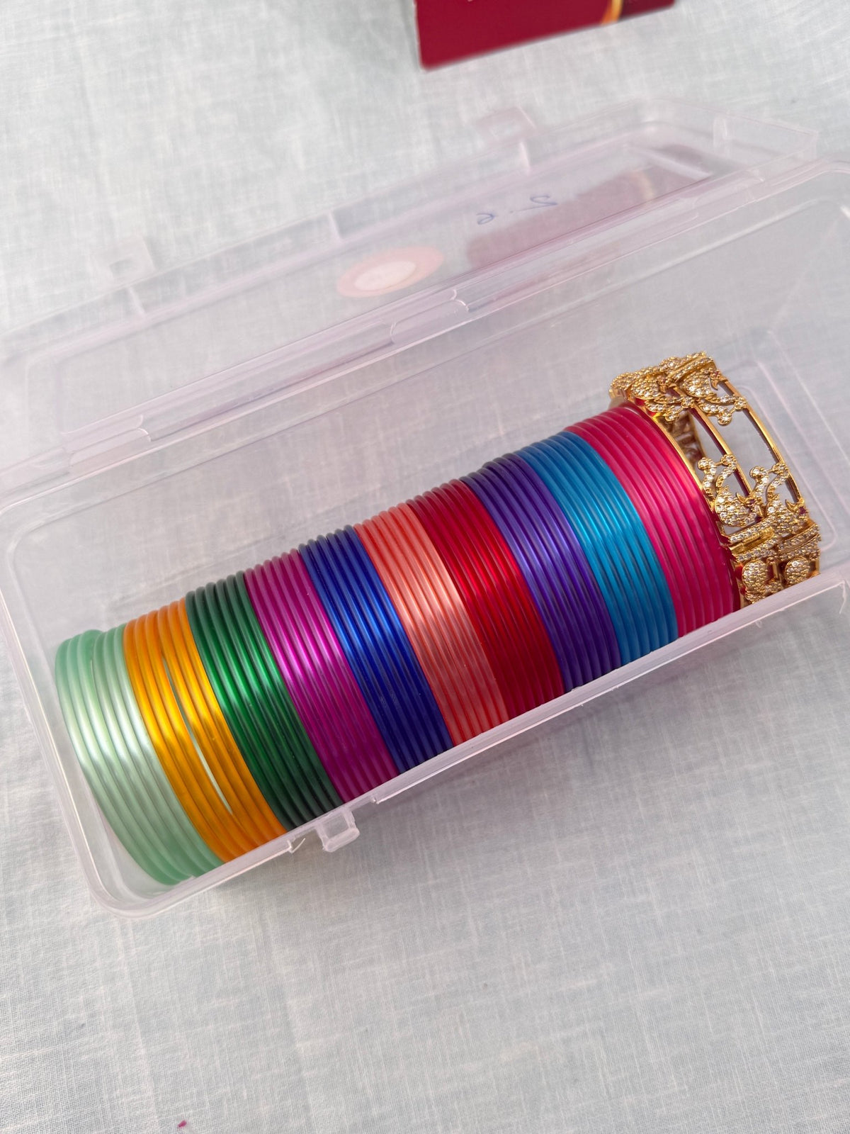 10 in 1 Changeable Peacock Kada Bangles Box | Set of 2 | BB006 - Mahilas