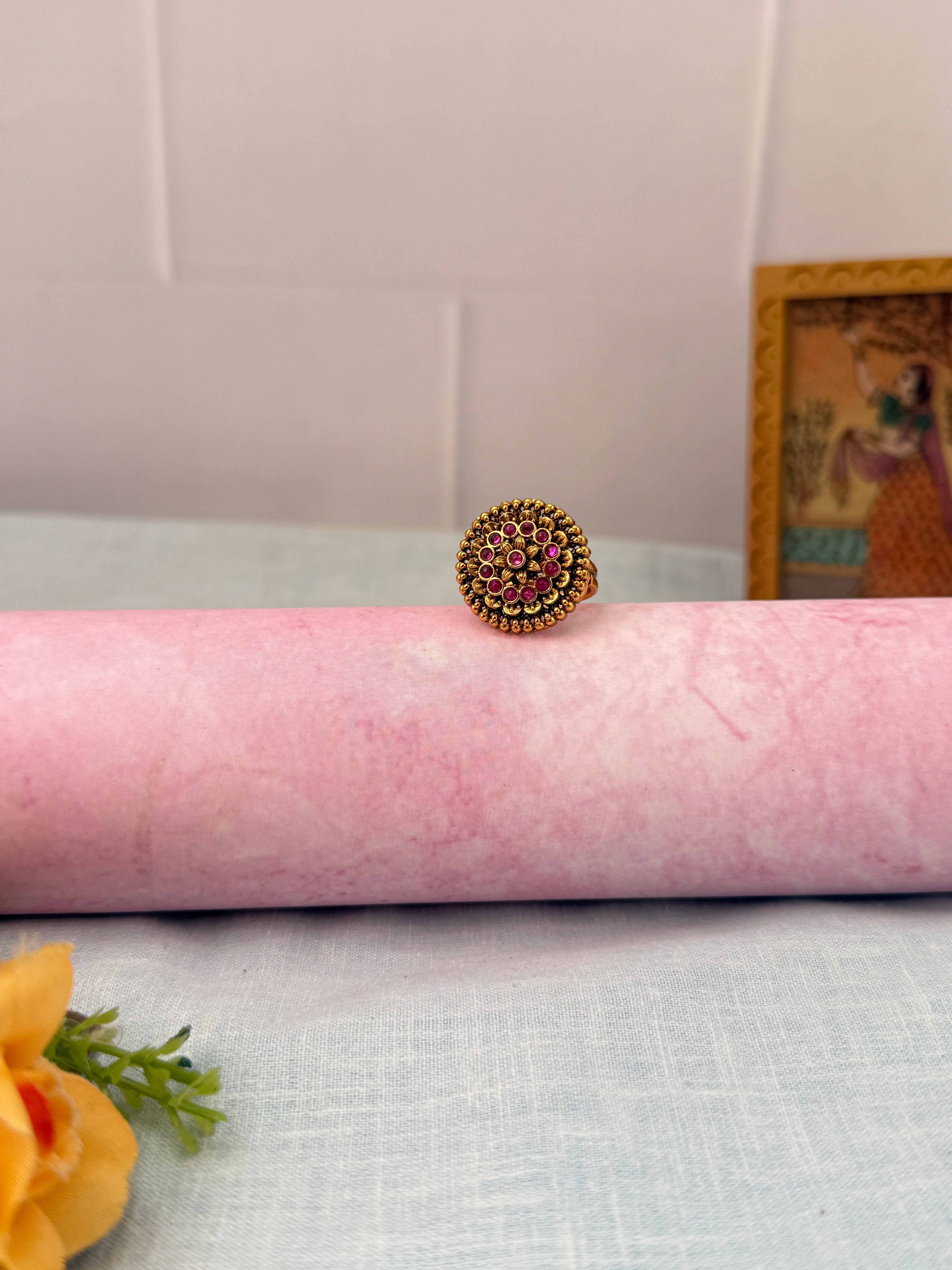 Traditional Gold Jadebille – South Indian Bridal Hair Accessory, jadebille, hair choti