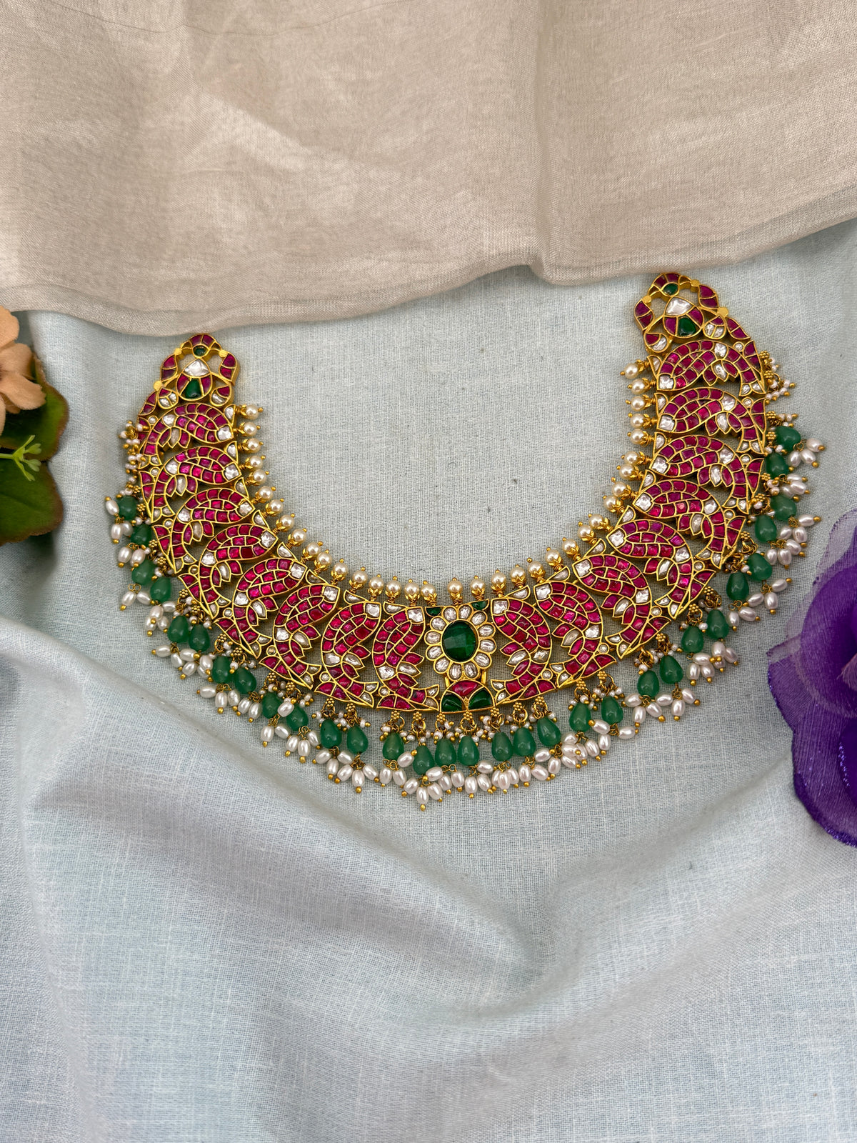 Royal Jadau Kundan necklace for women
