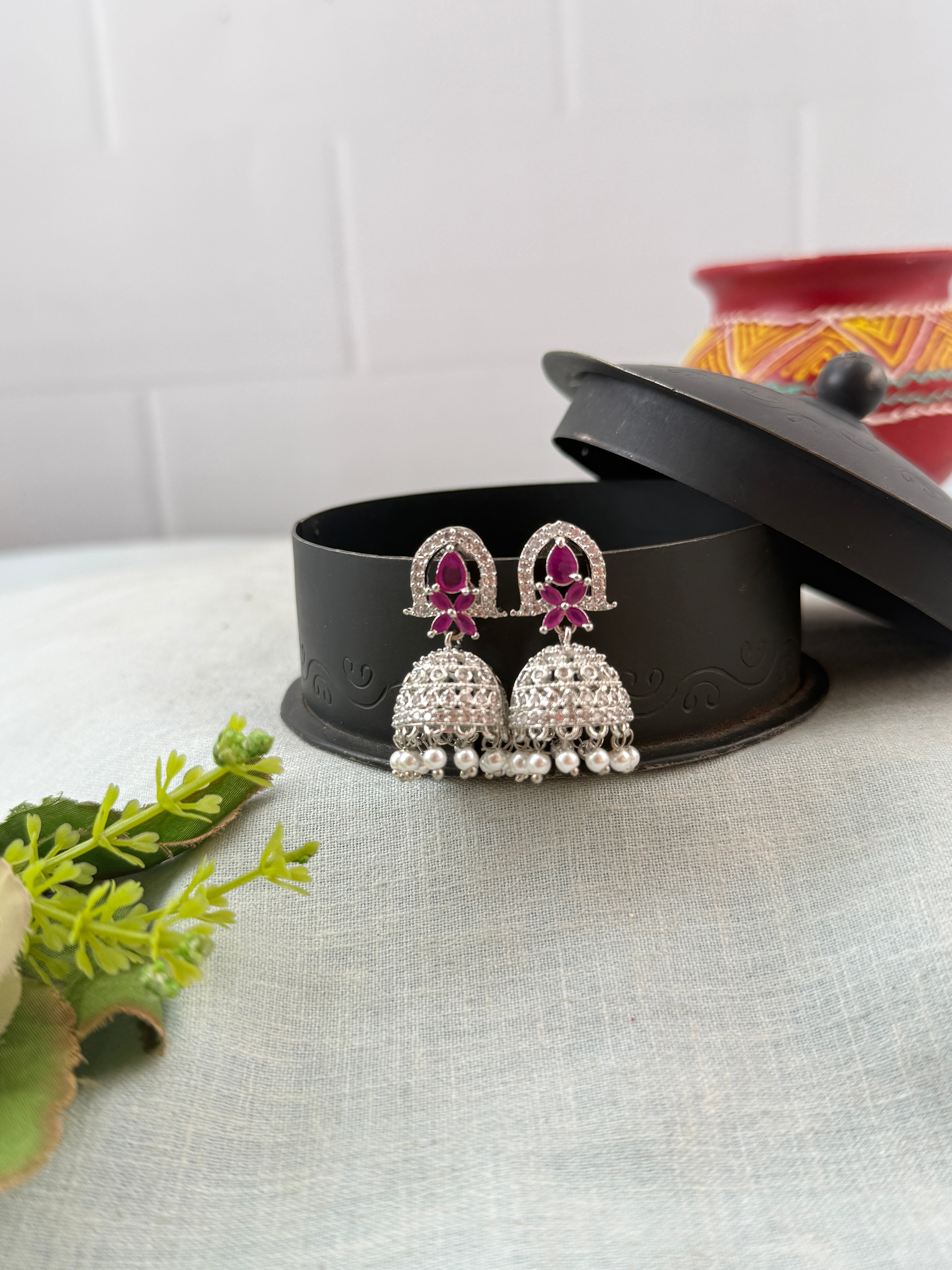 Traditional designer jhumkas for women