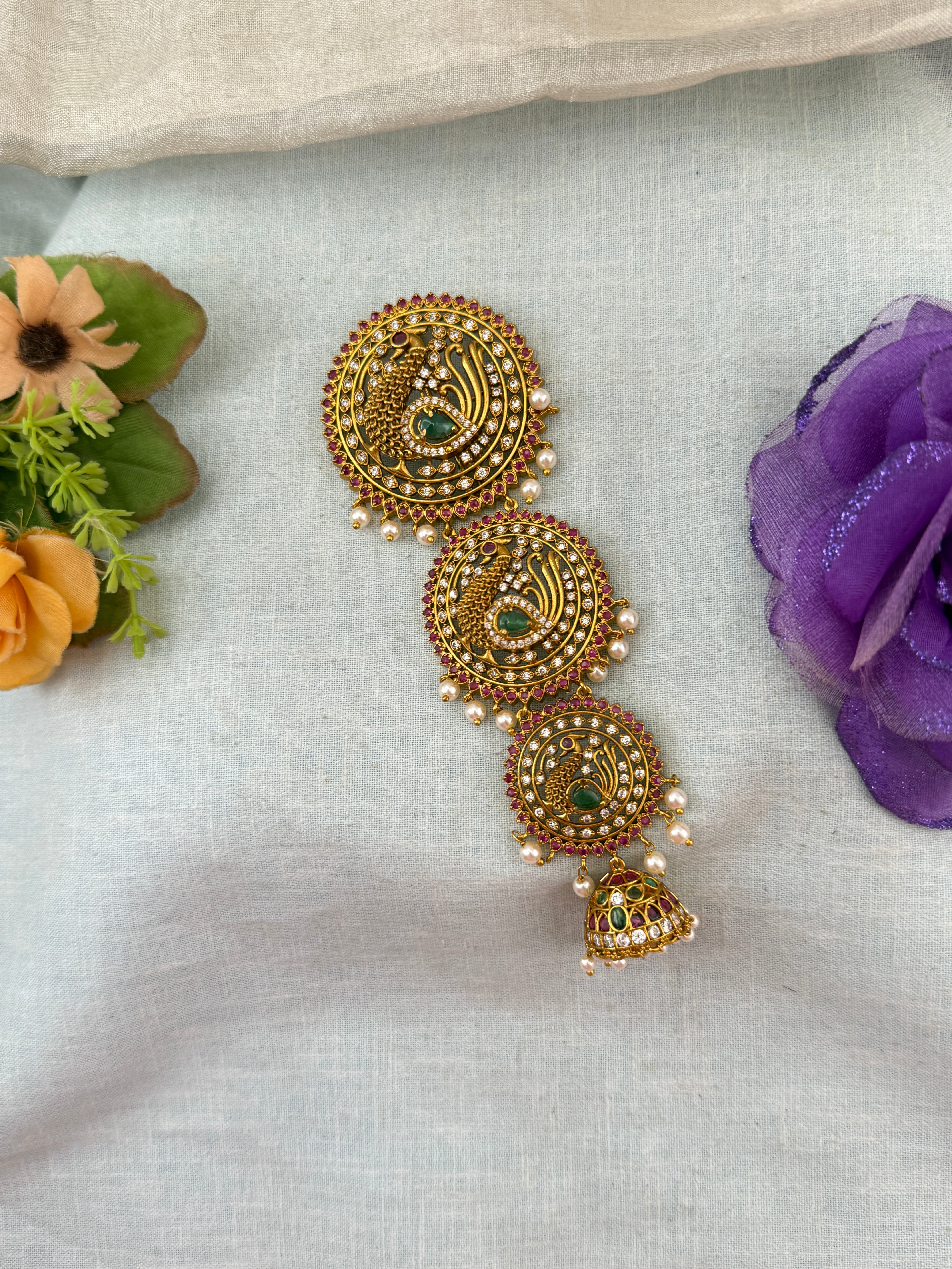 Traditional Jade Bille hair accessory for women