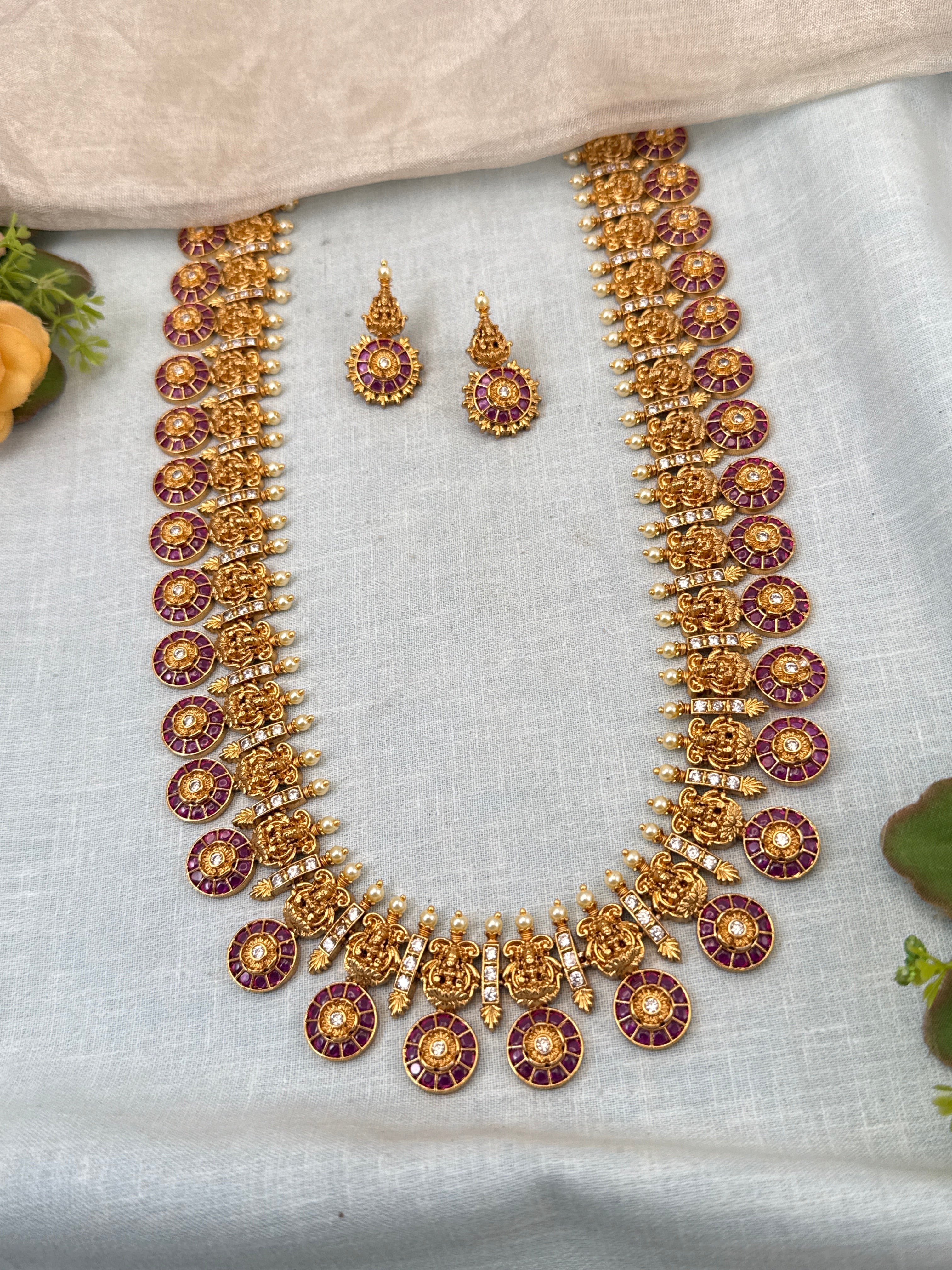 Antique Gold Necklace for Women – Traditional Ethnic Jewelry Online, bridal necklaces online