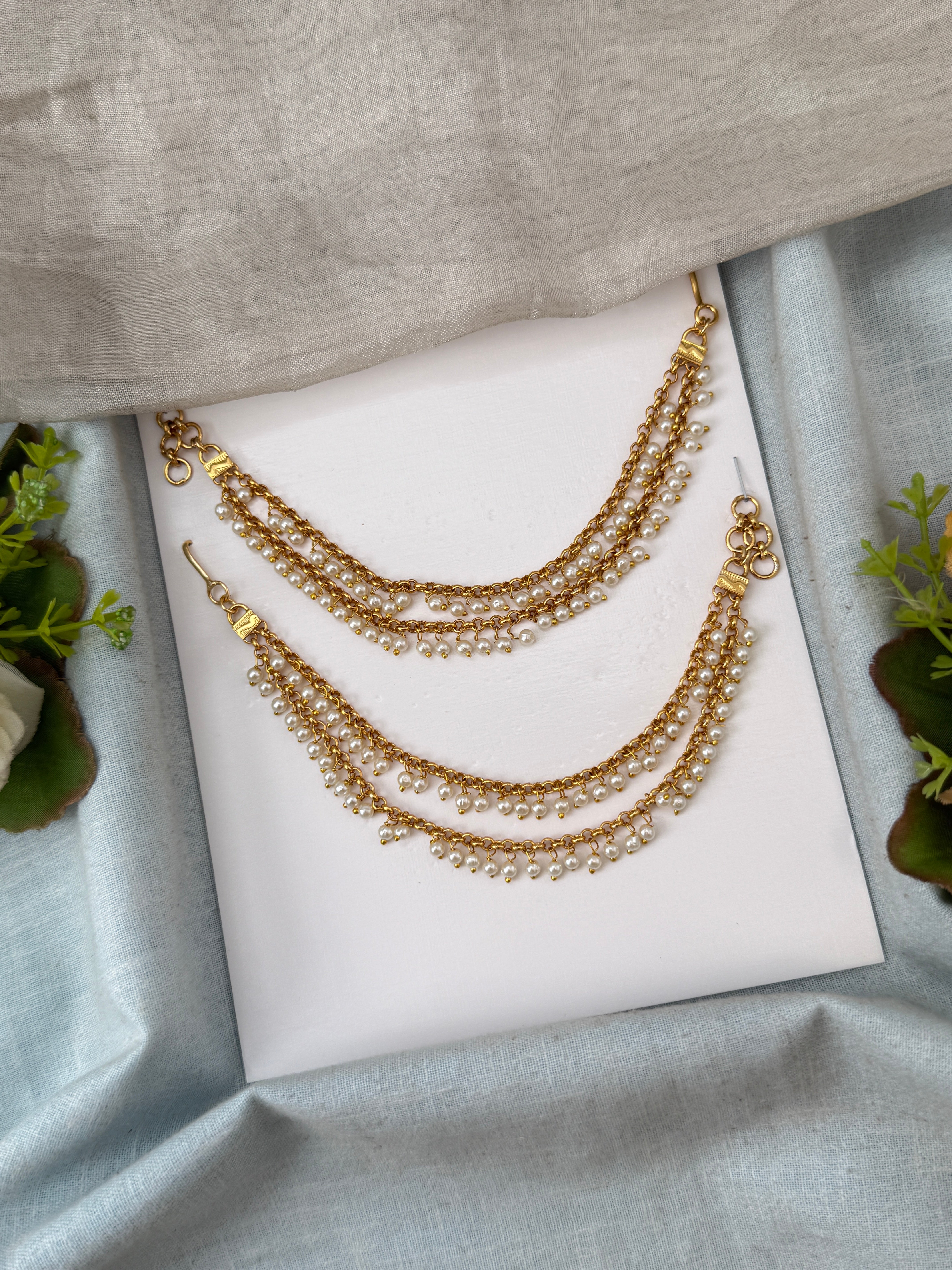 Designer earchains, maatal for women