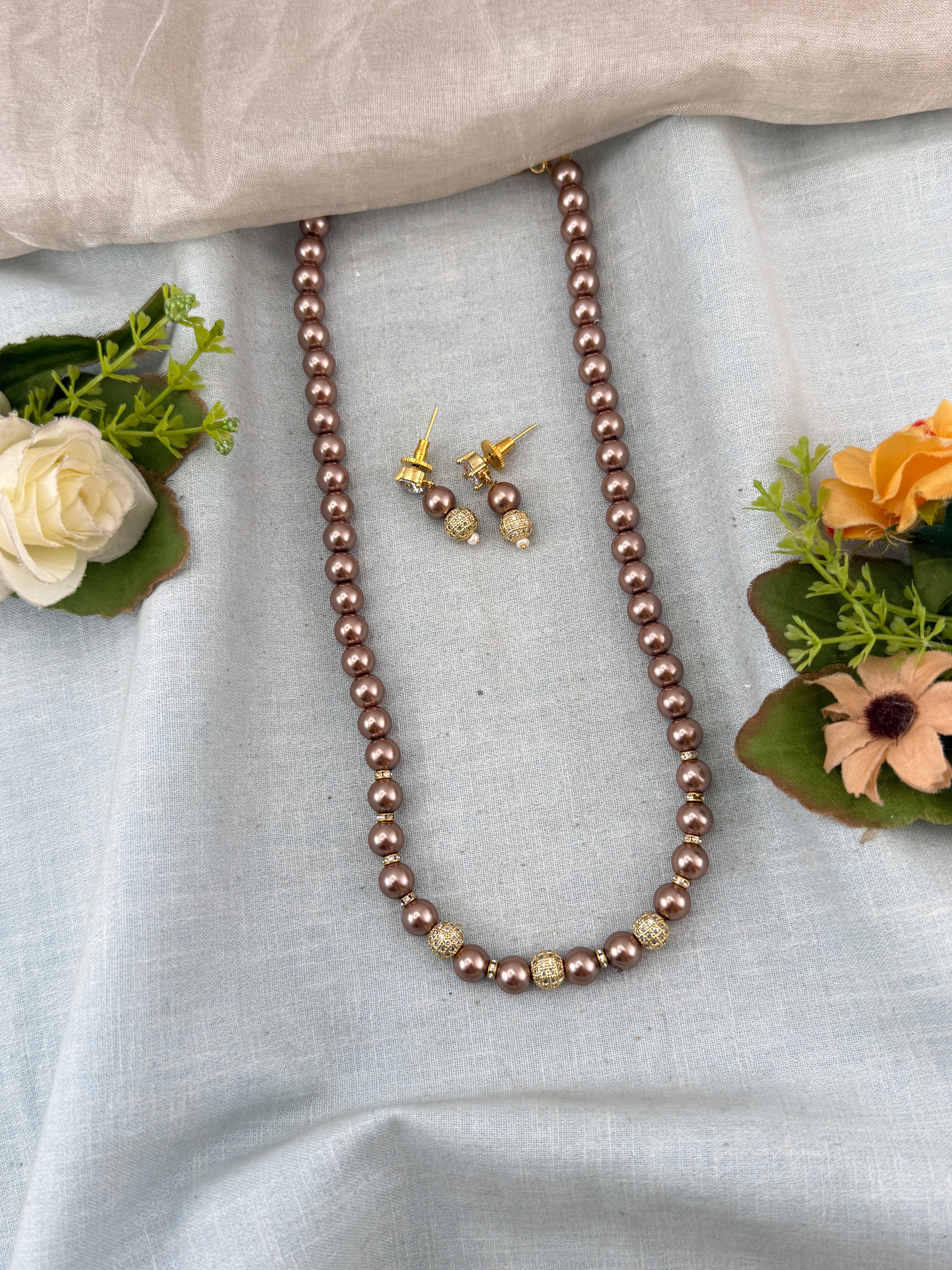 Antique temple necklace for women