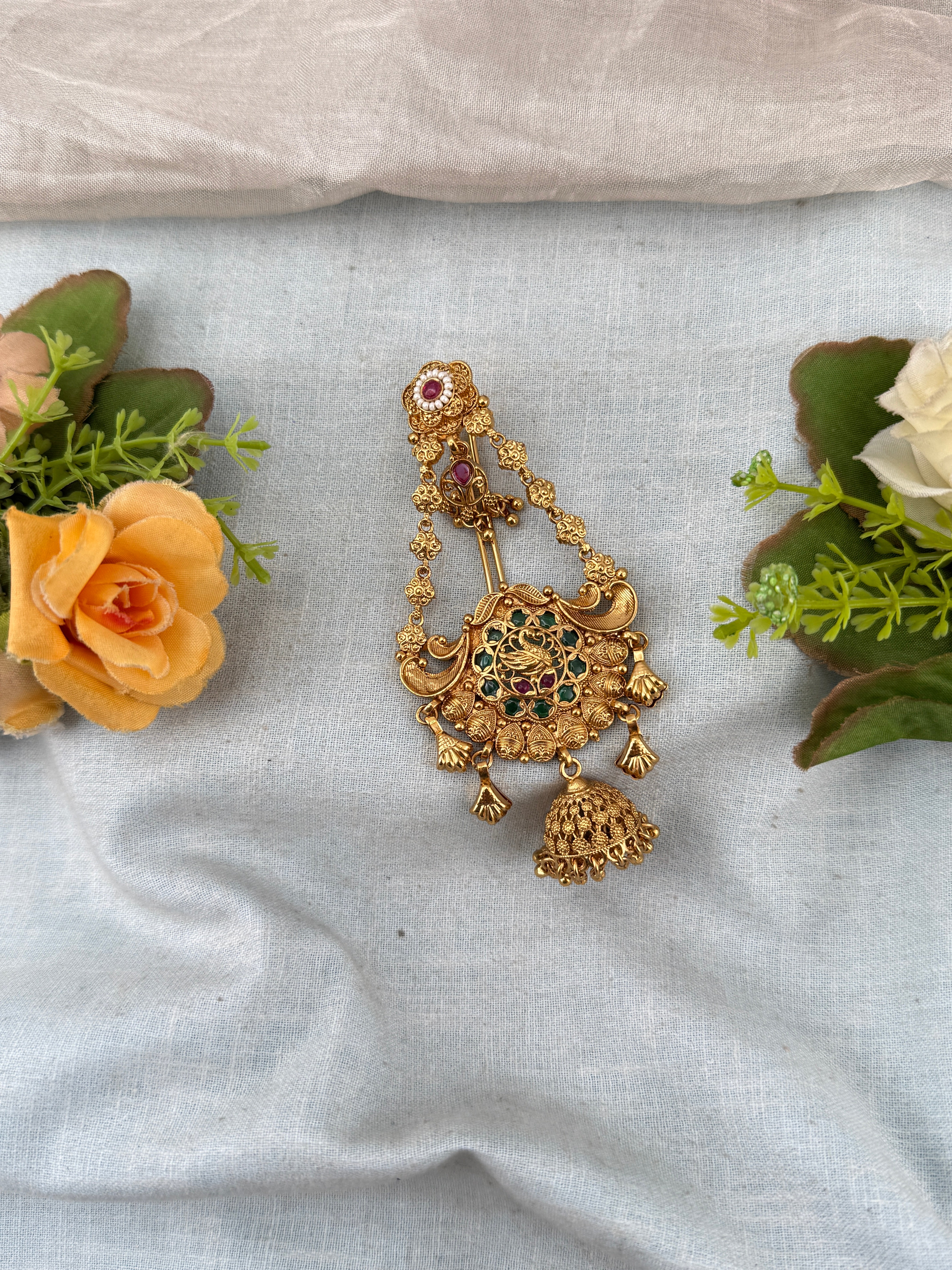 Traditional Jade Bille hair accessory for women