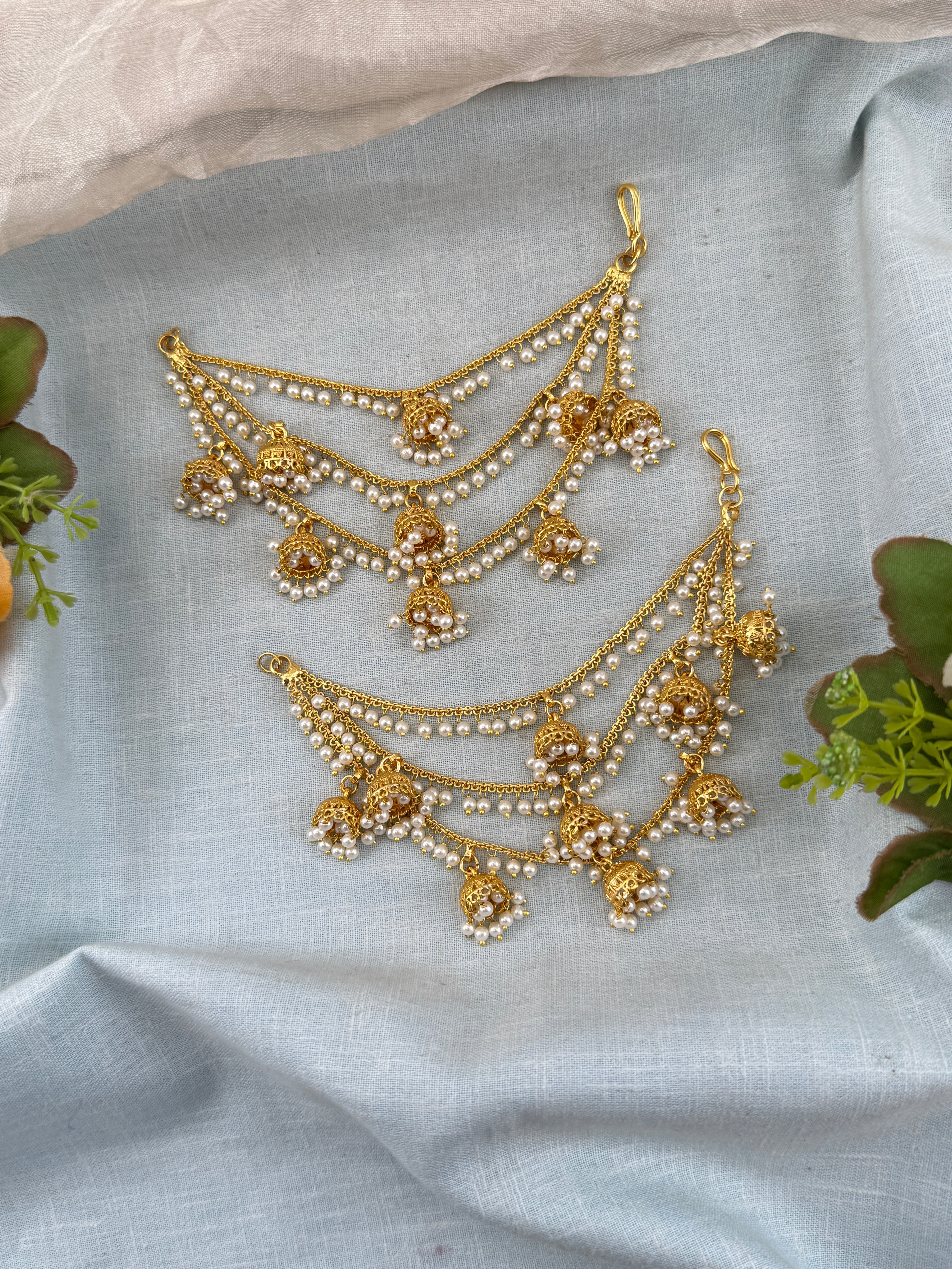 Designer earchains, maatal for women