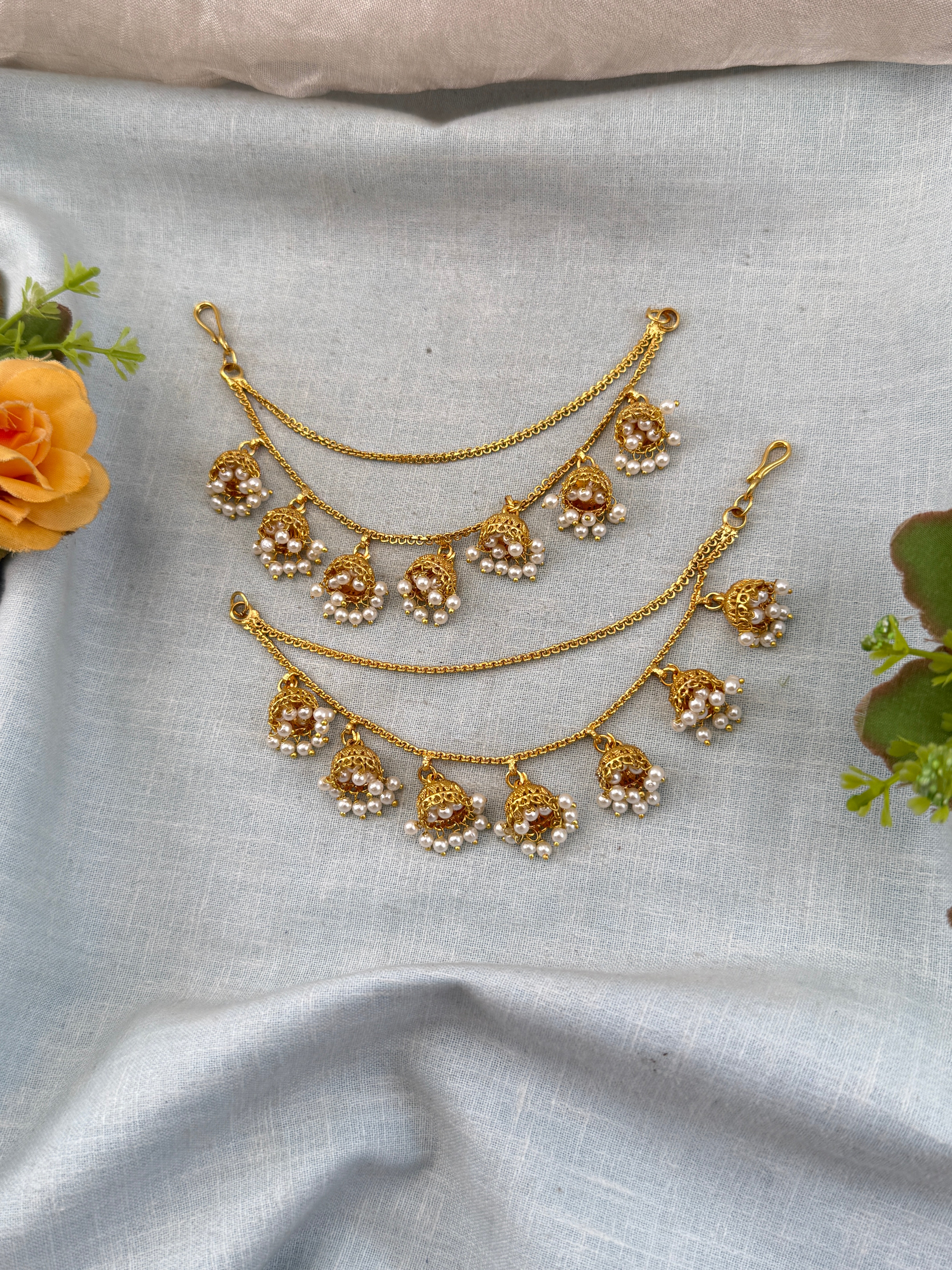 Designer earchains, maatal for women