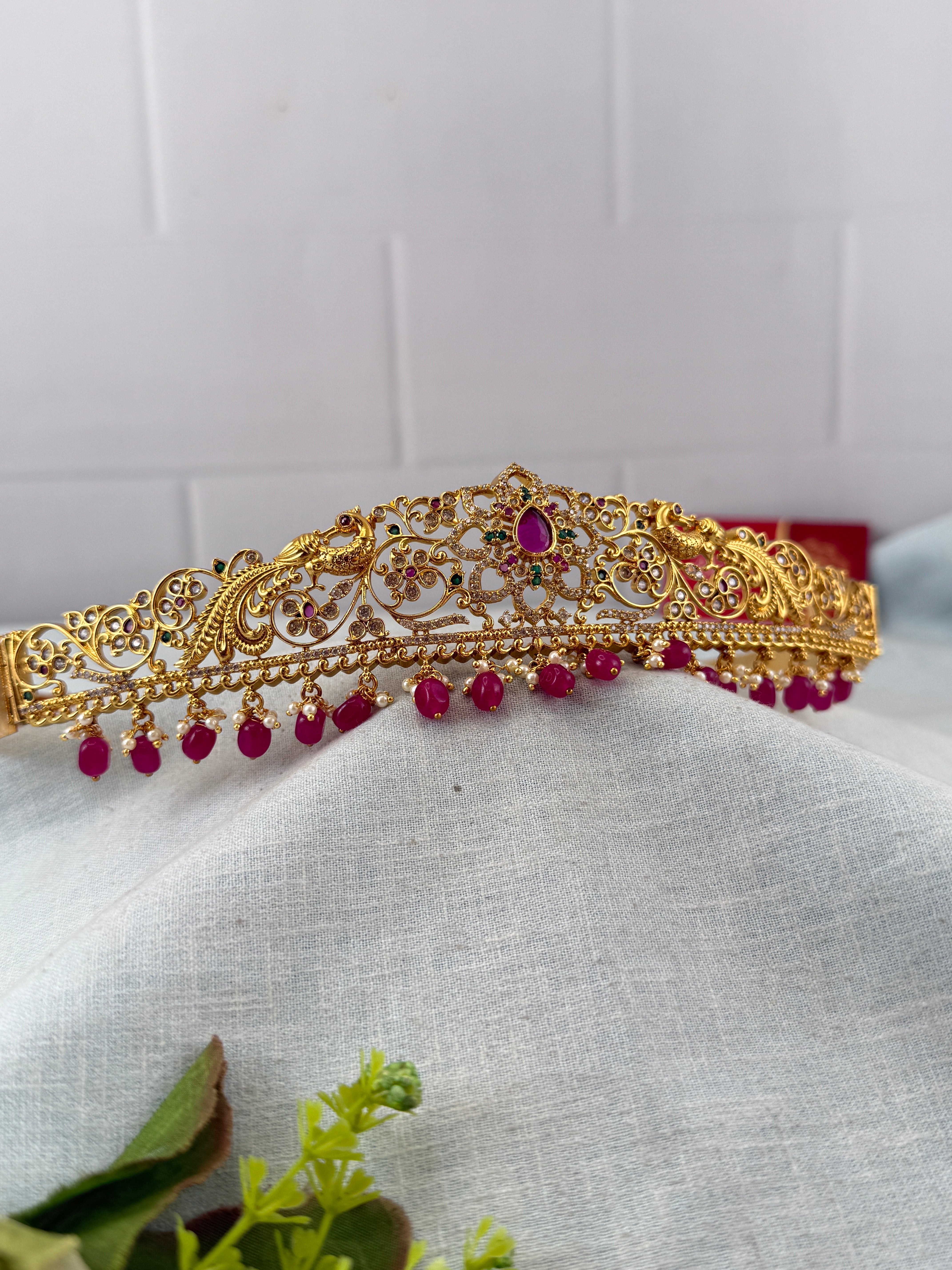 Antique Vaddanam Waist Belt Kids Size | V0023