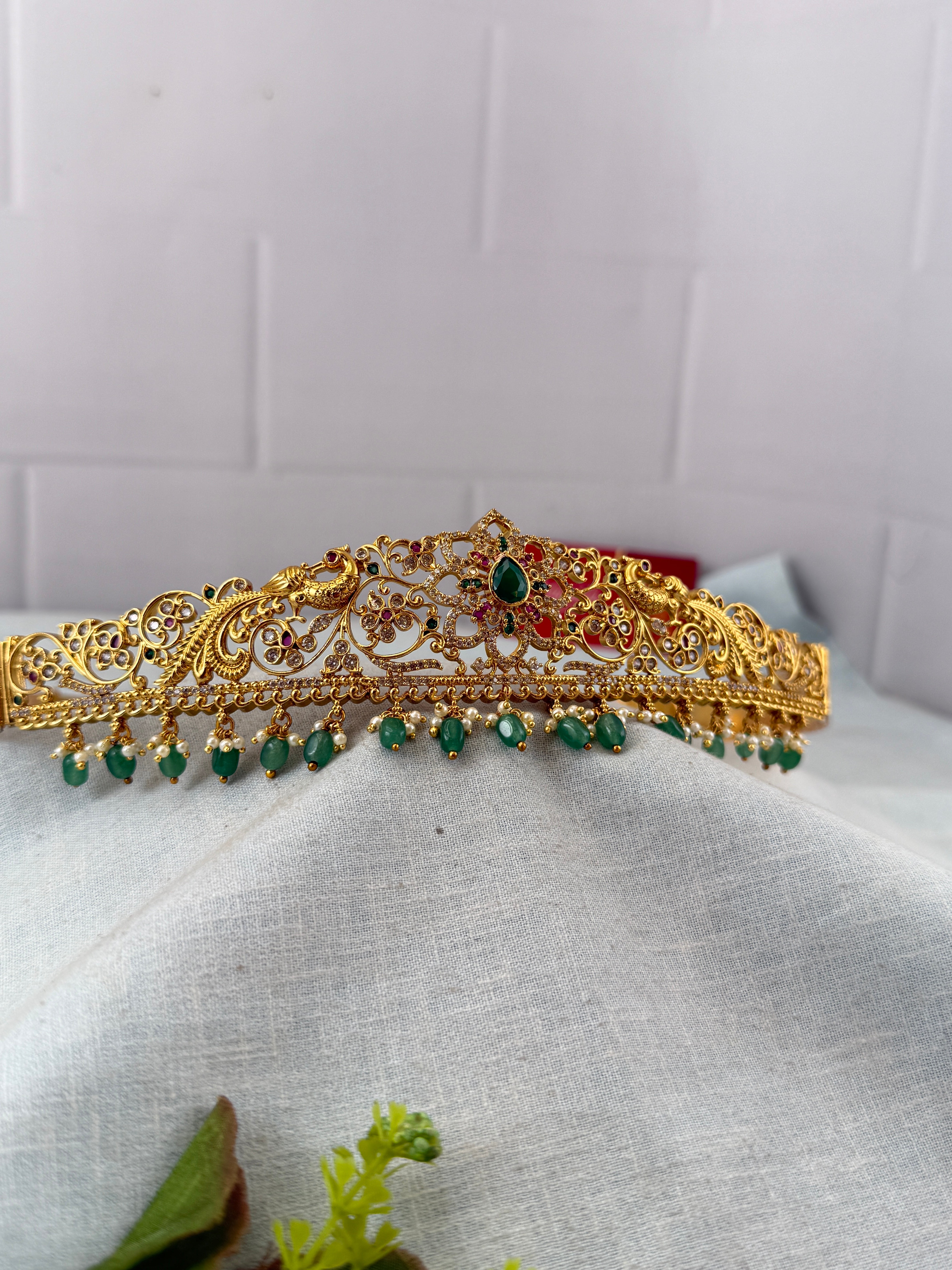 Antique Vaddanam Waist Belt Kids Size | V0024