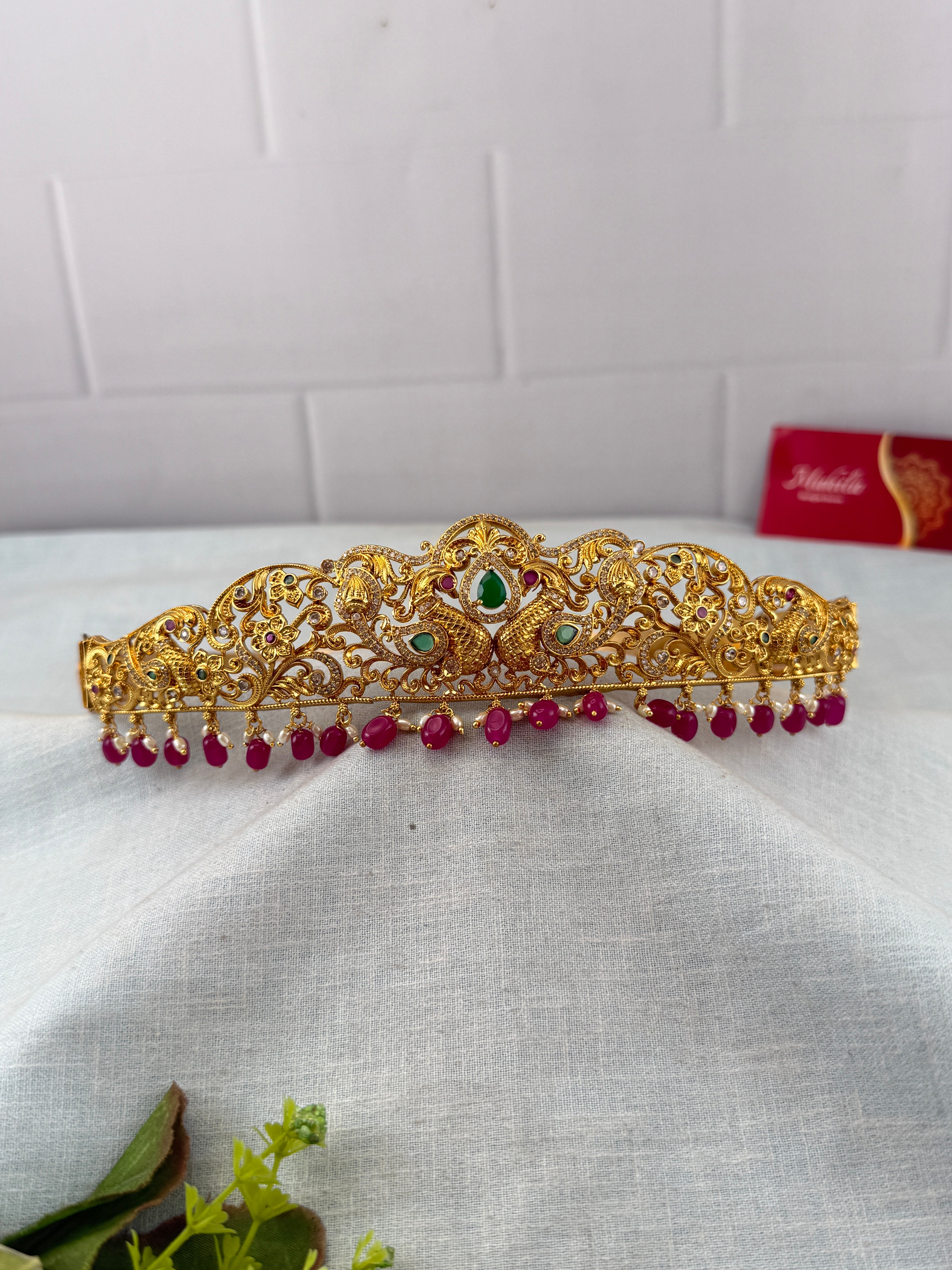 Antique Vaddanam Waist Belt Kids Size | V0027