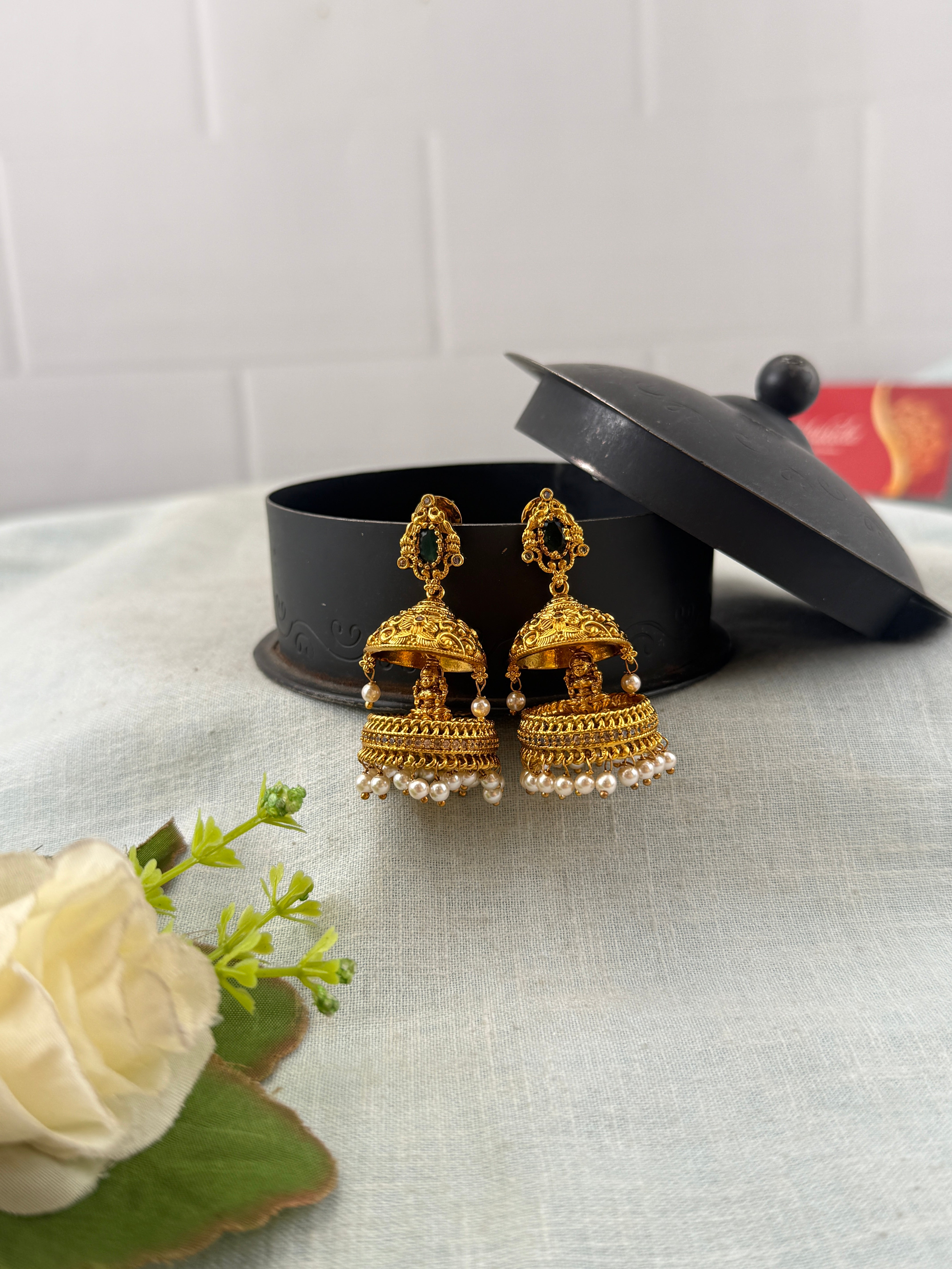 Antique Jhumka Earrings | E0154