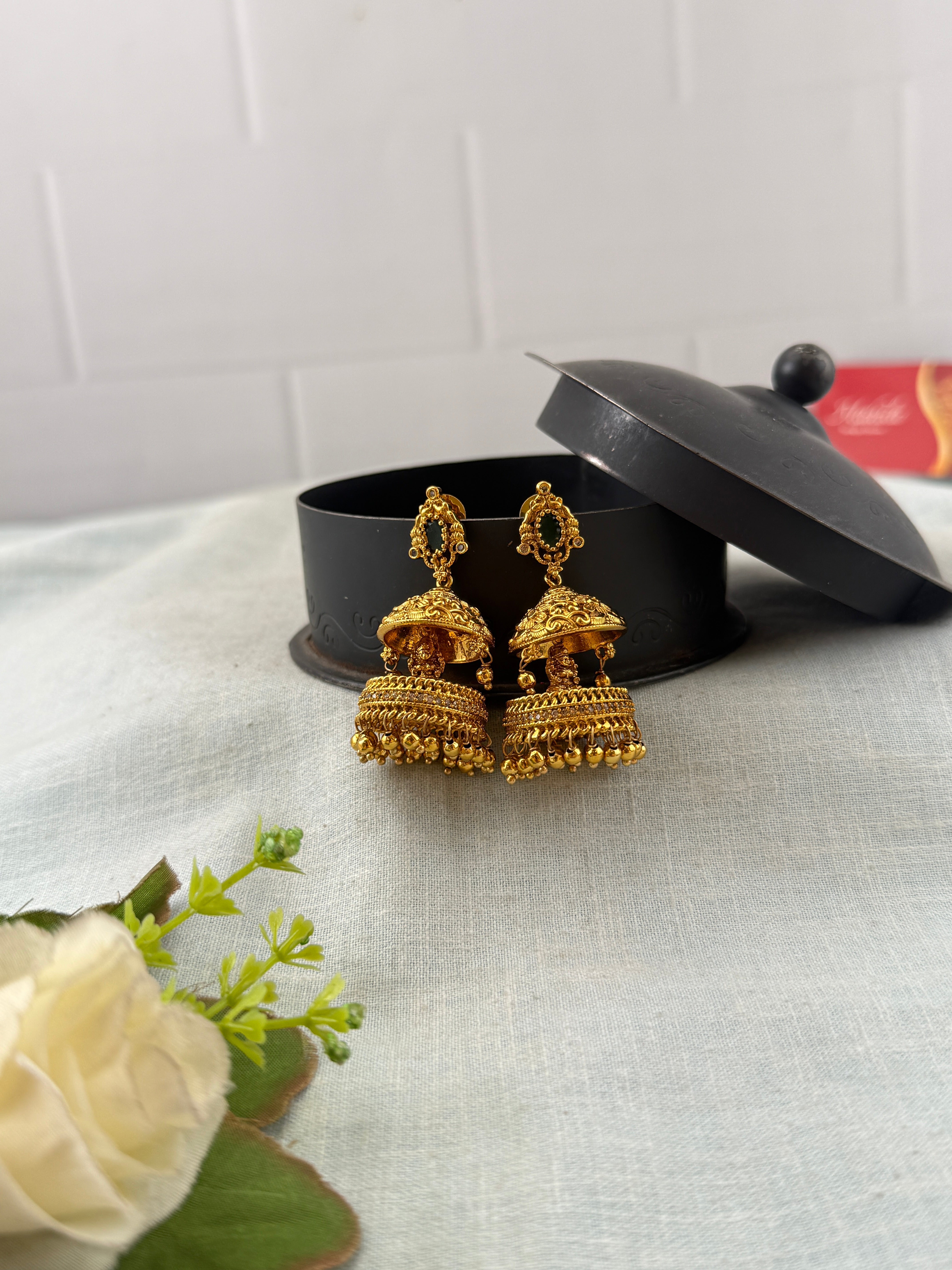 Antique Jhumka Earrings | E0153A