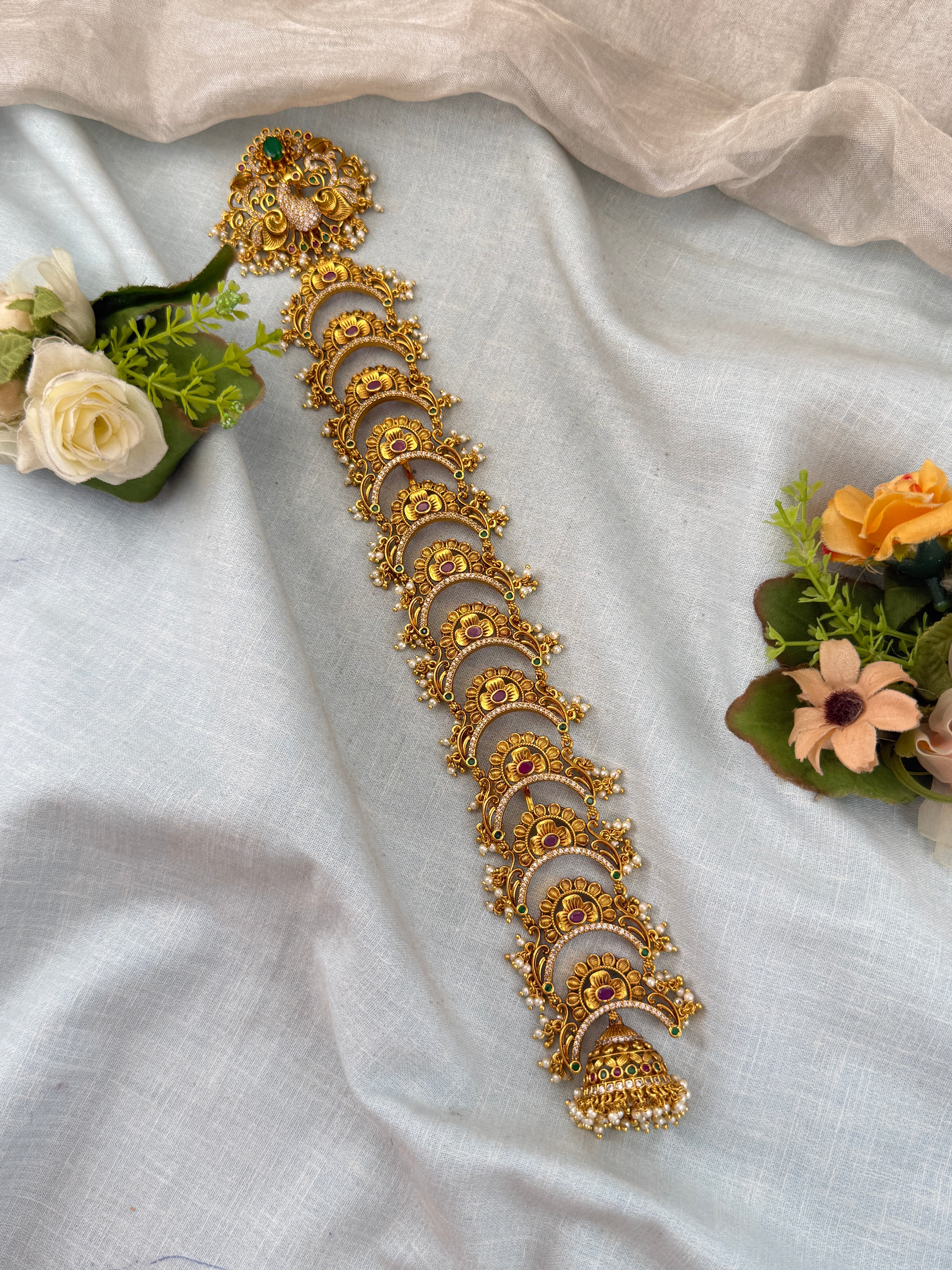 Antique Mid Long Jadebille | J0051