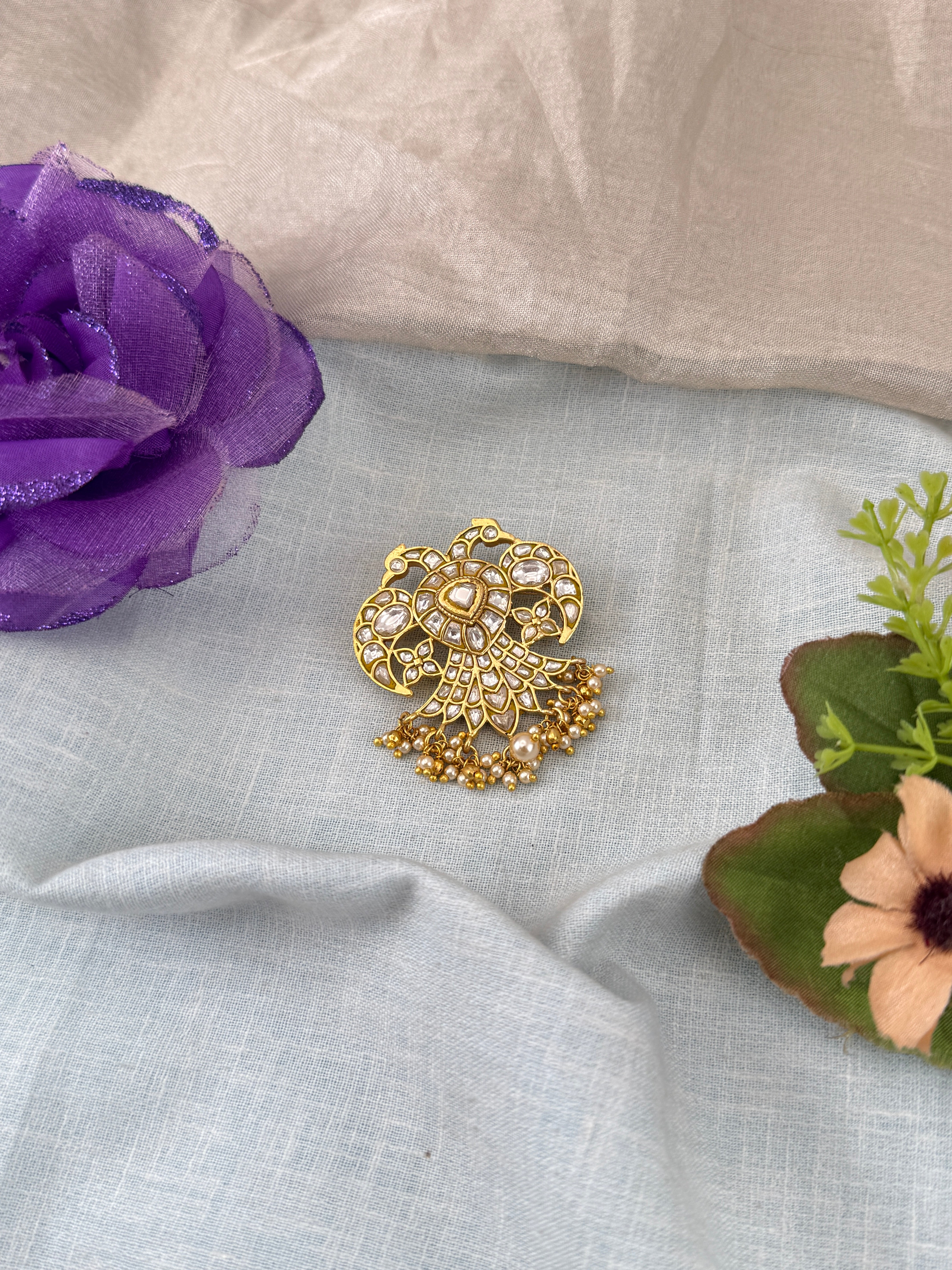 Jadau Kundan Pendant P0045