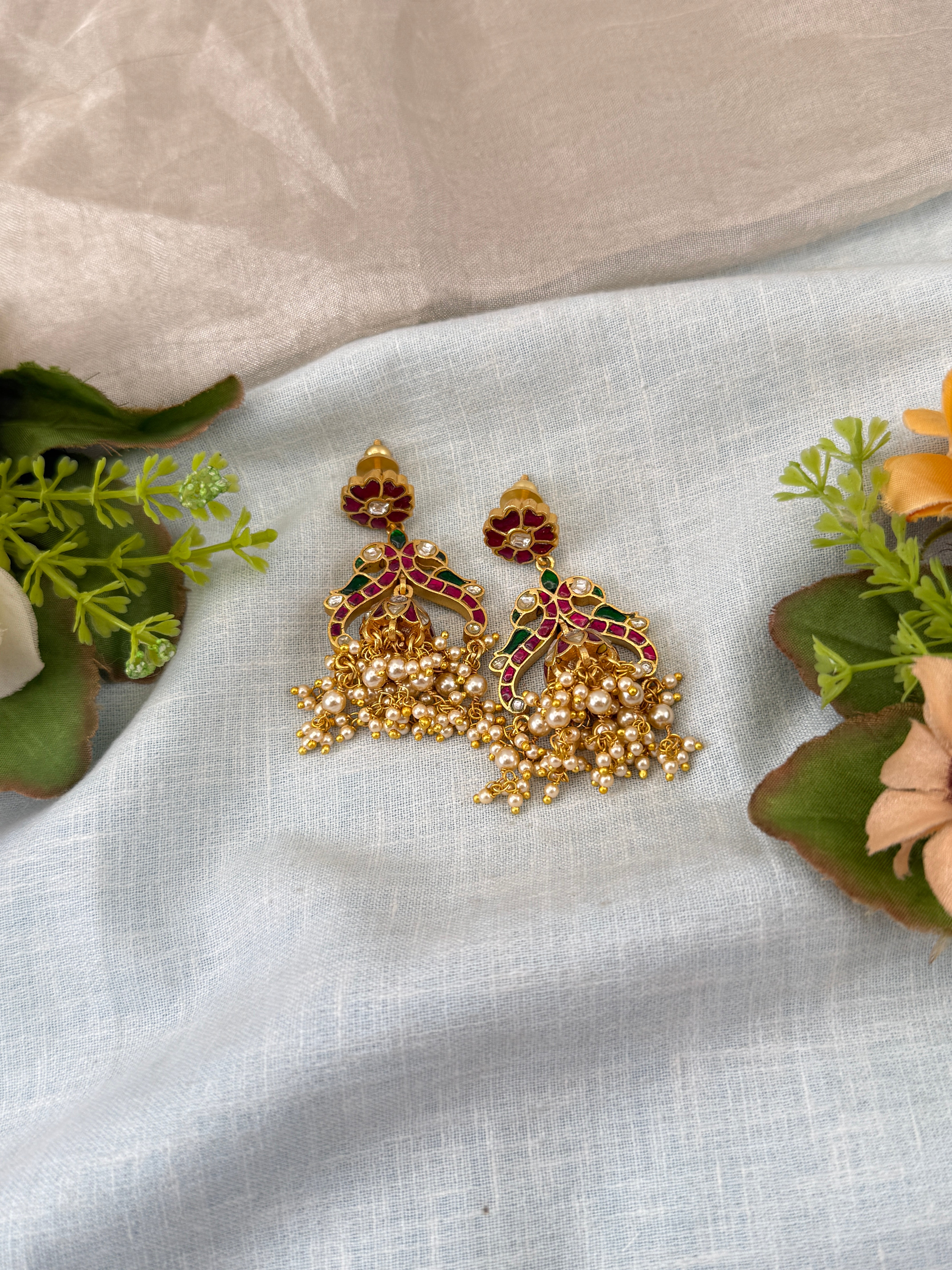 Jadau Kundan Earrings E0180