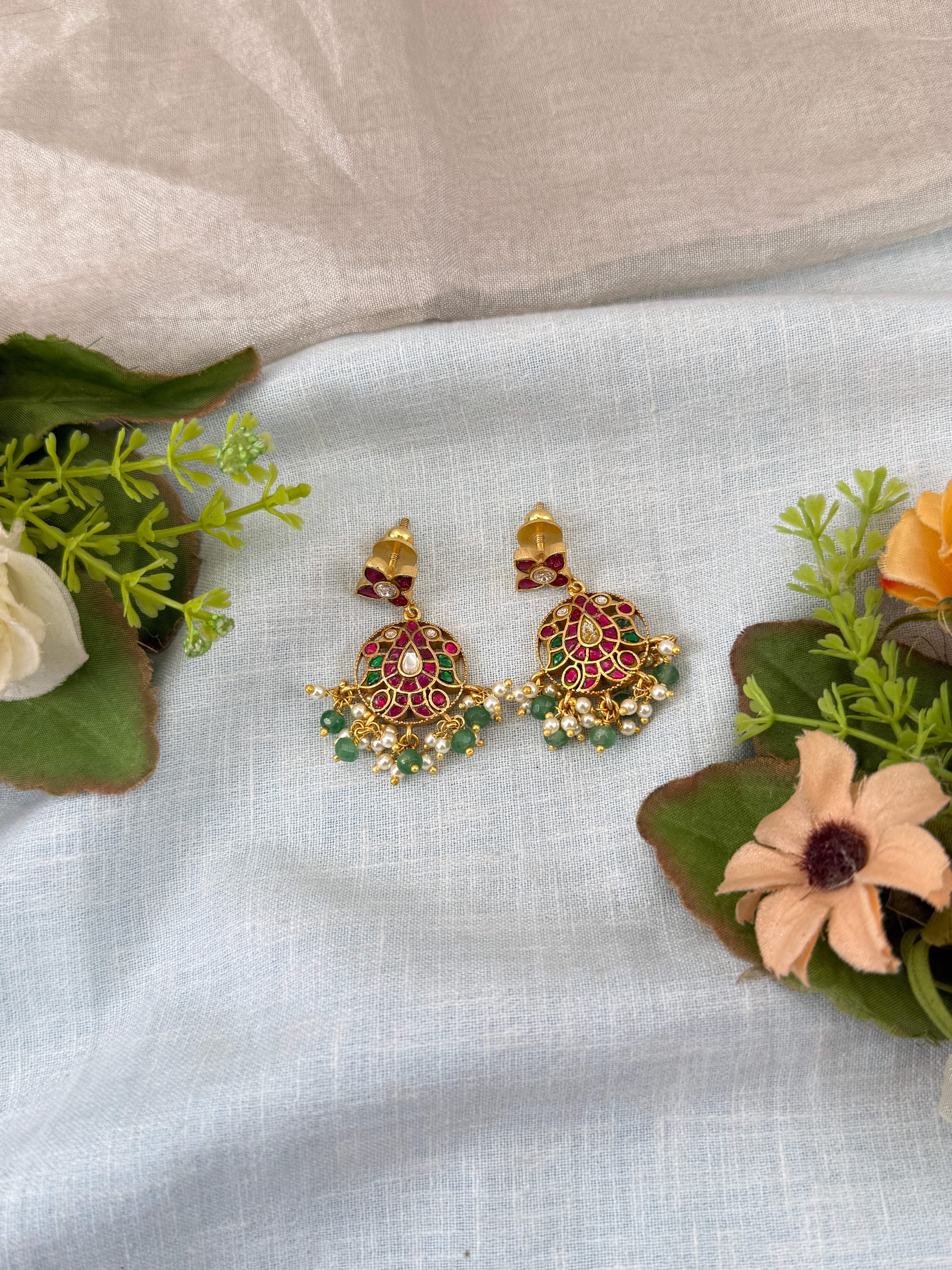 Jadau Kundan Earrings E0163