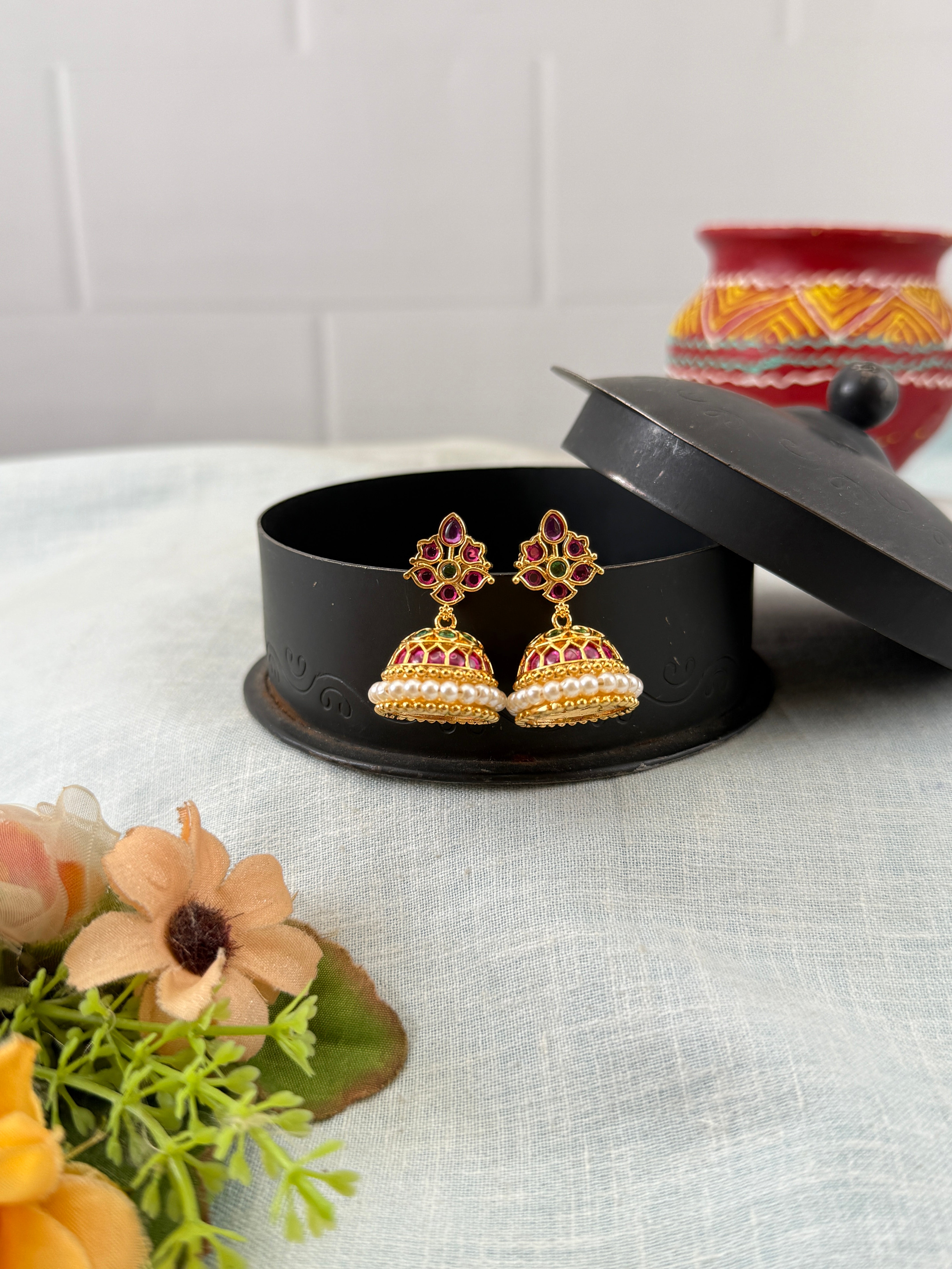 Antique Bellimoda Jhumka Earrings E0193