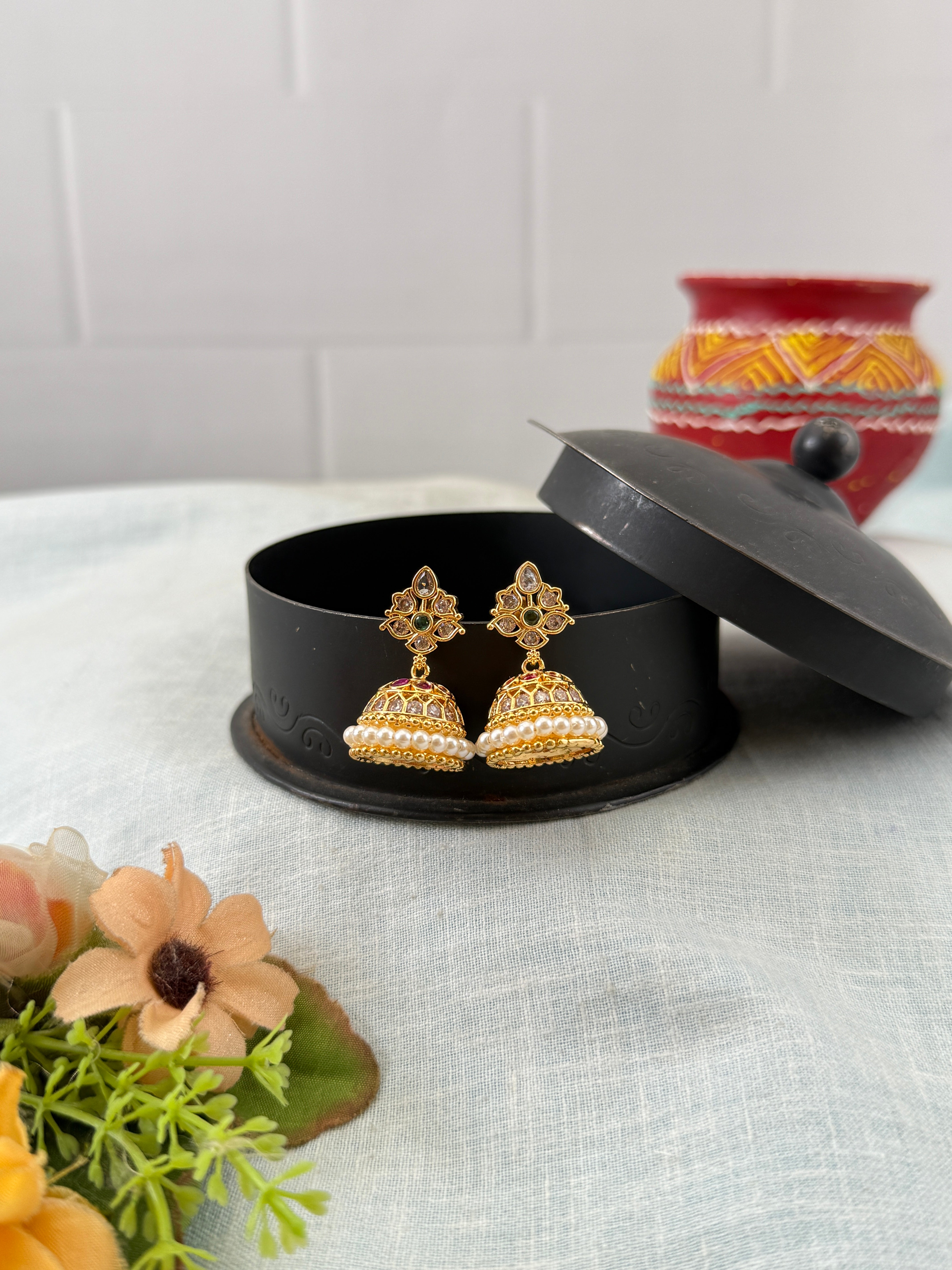 Antique Bellimoda Jhumka Earrings E0193C