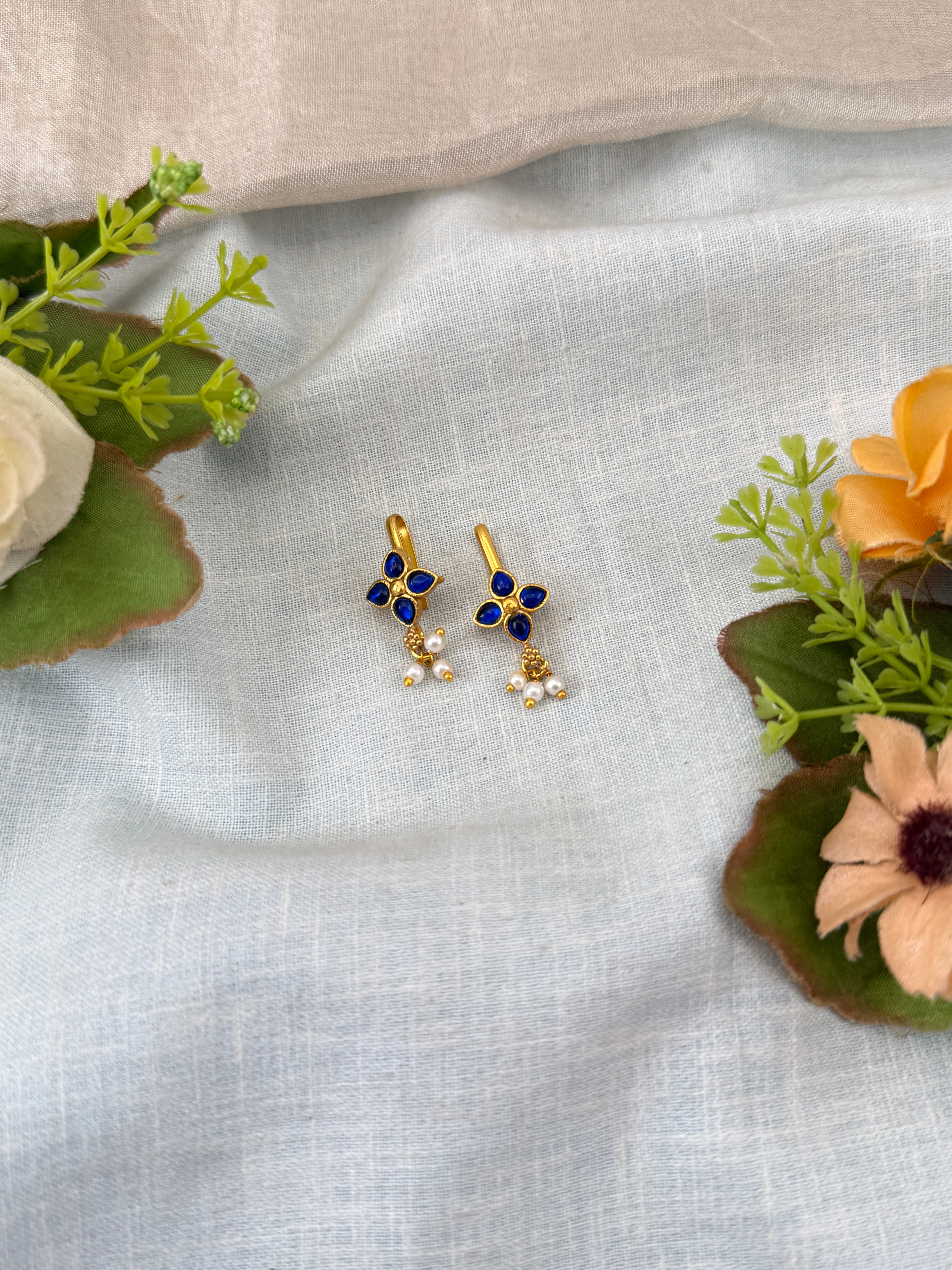 Jadau Kundan Bugadi Earcuff Earrings U032