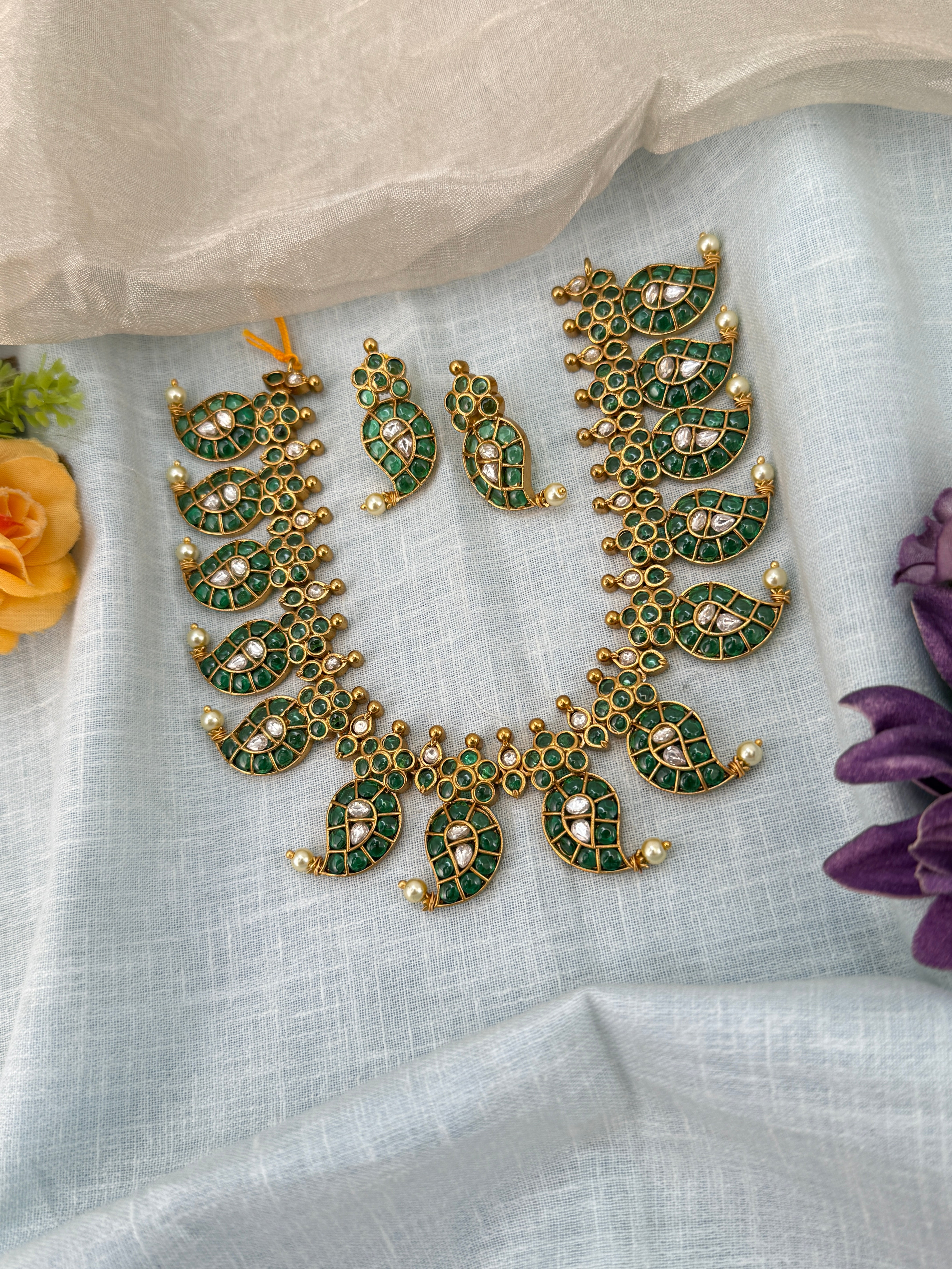 Antique Gold Necklace for Women – Traditional Ethnic Jewelry Online, bridal necklaces online