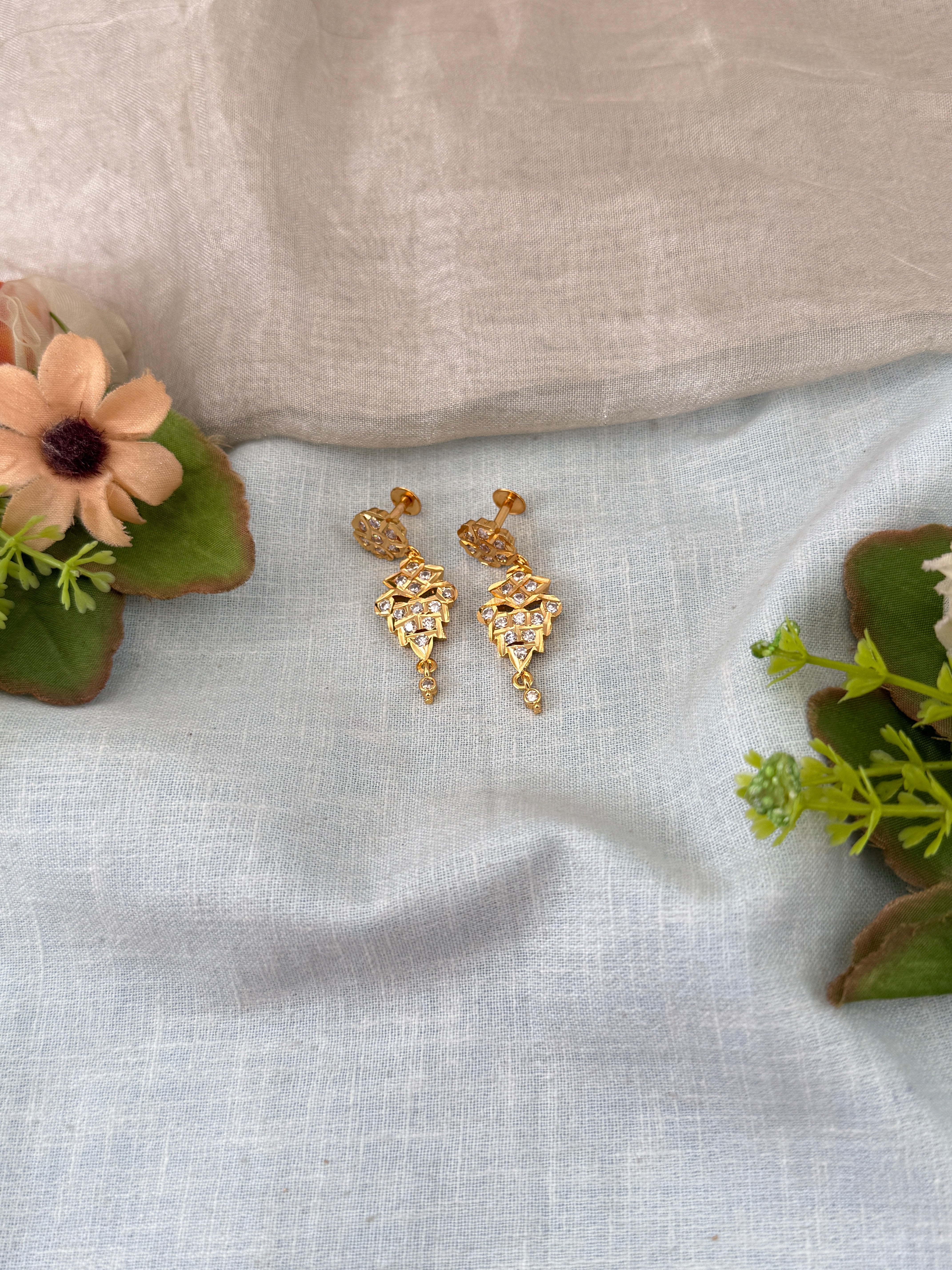 Antique Stud Earrings | E0208 A