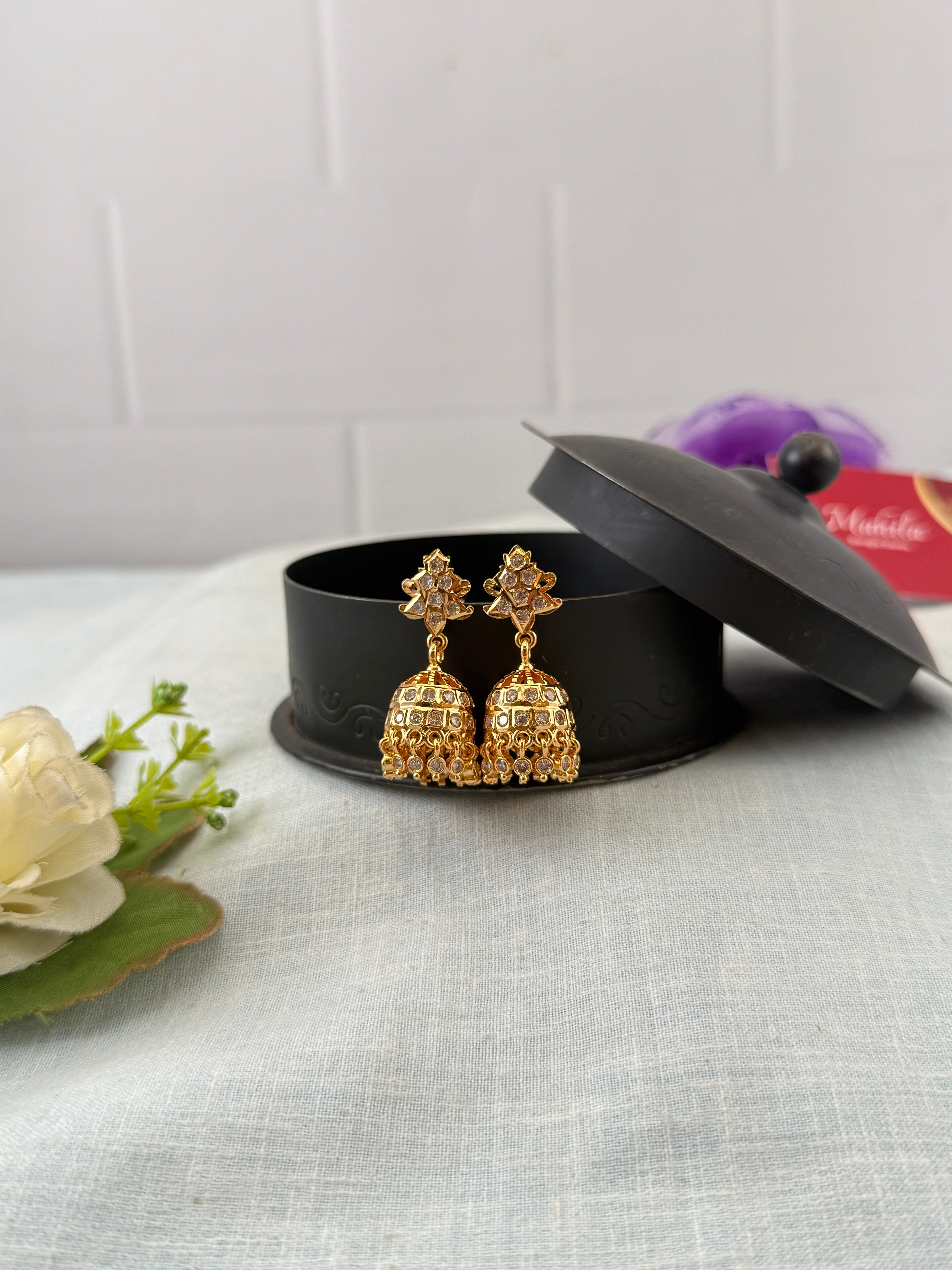 Antique Jhumka Earrings | E0217