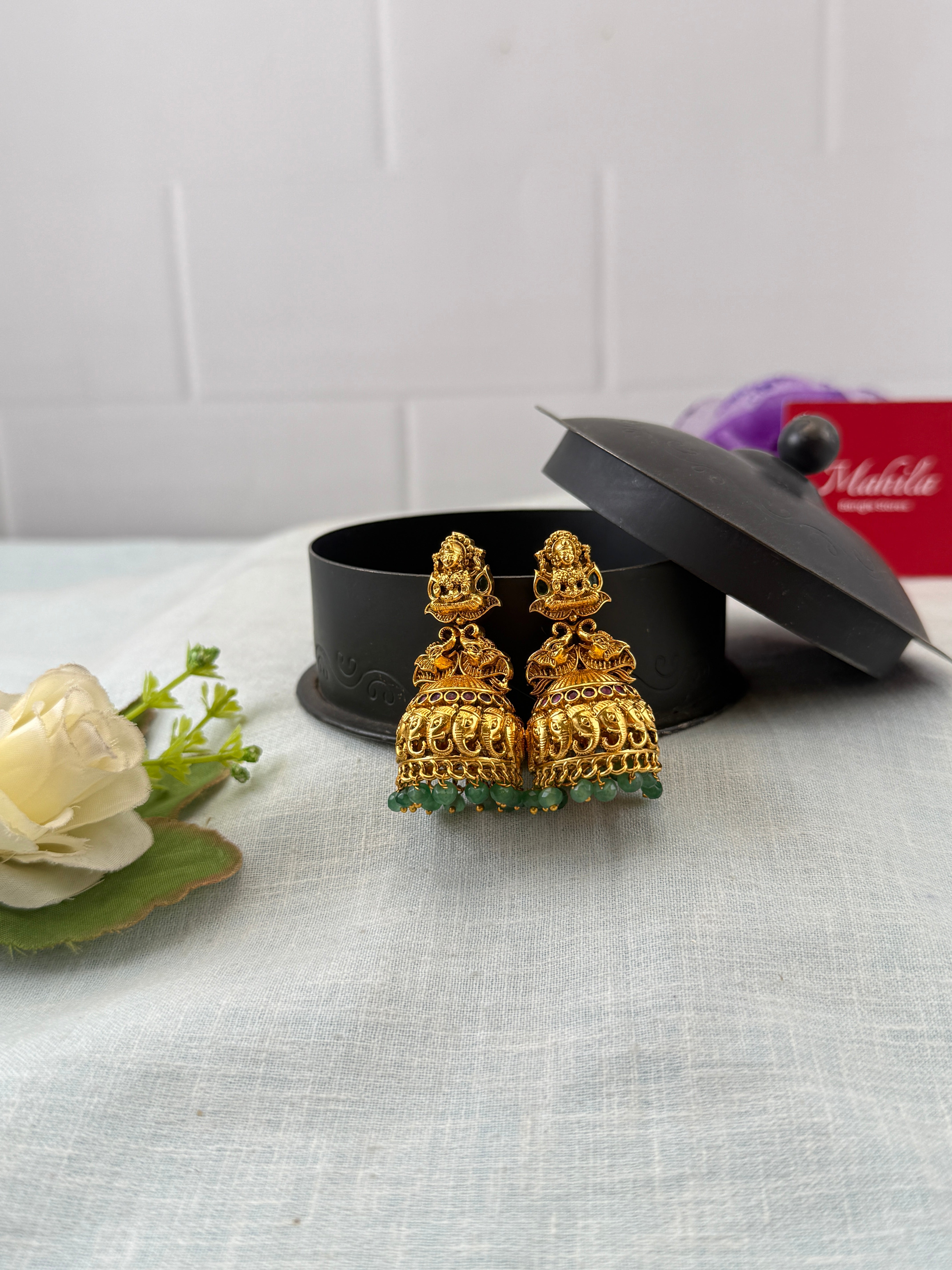 Antique Grand Jhumka Earring | E0220