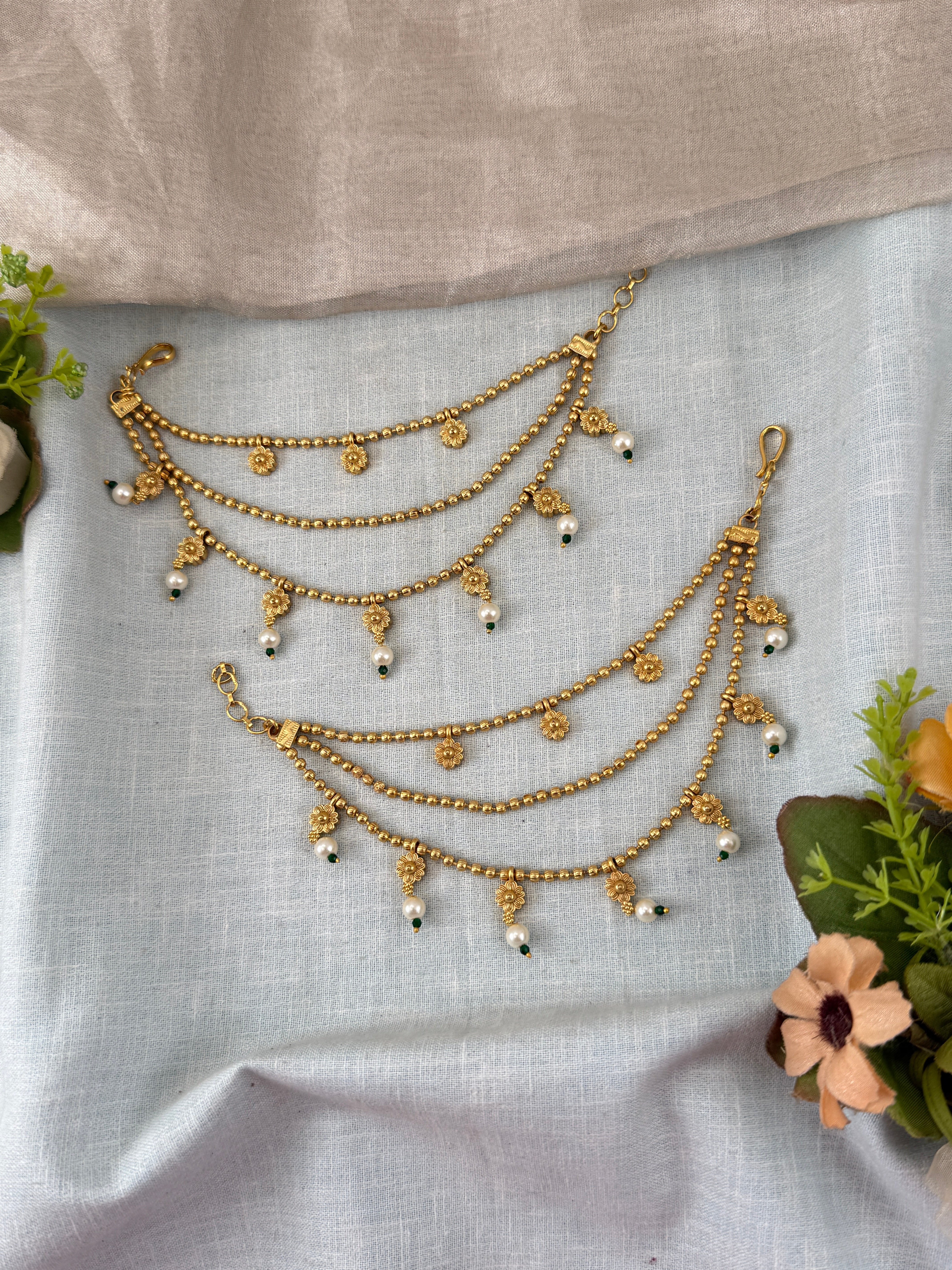 Designer earchains, maatal for women