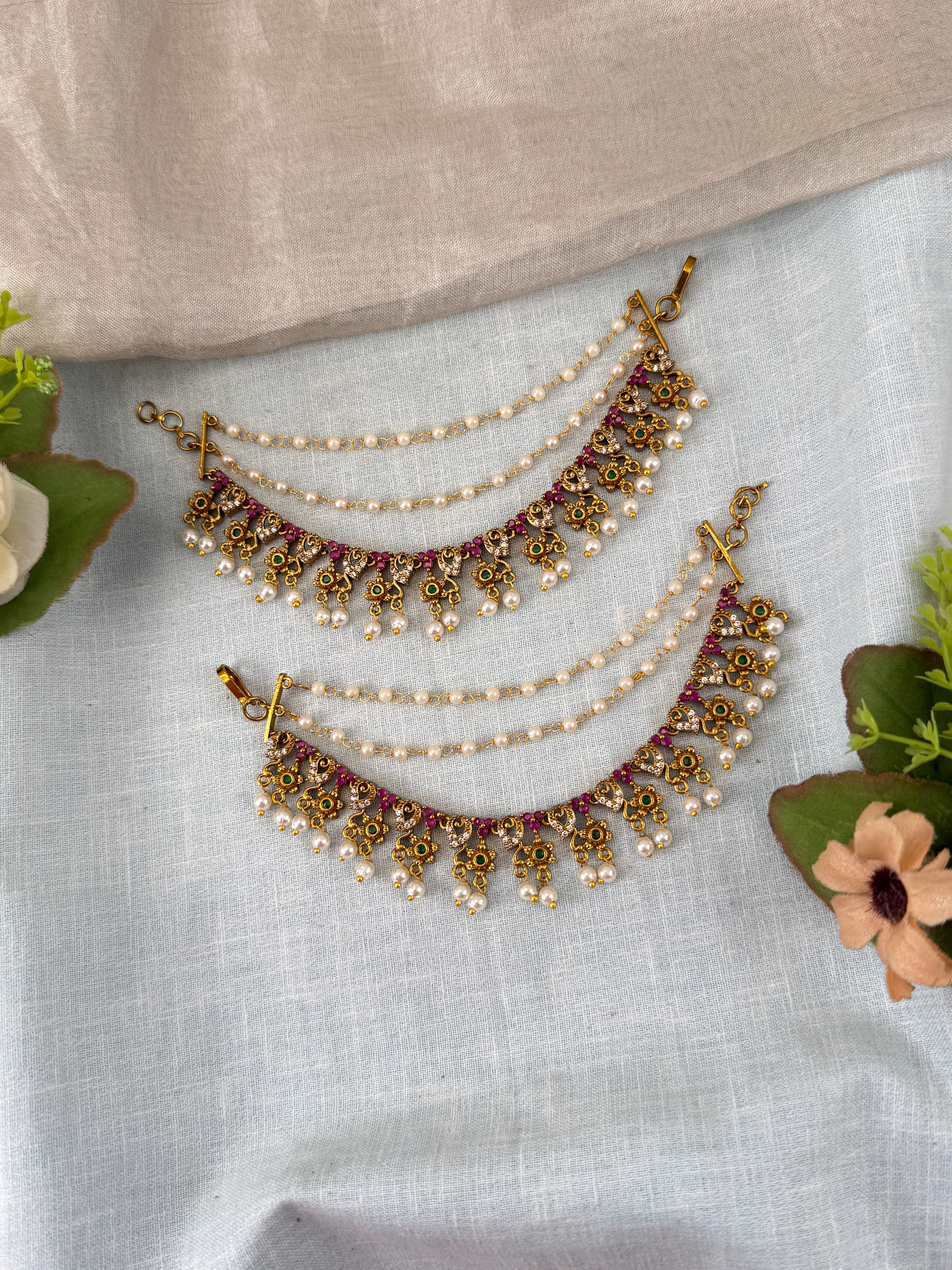 Designer earchains, maatal for women