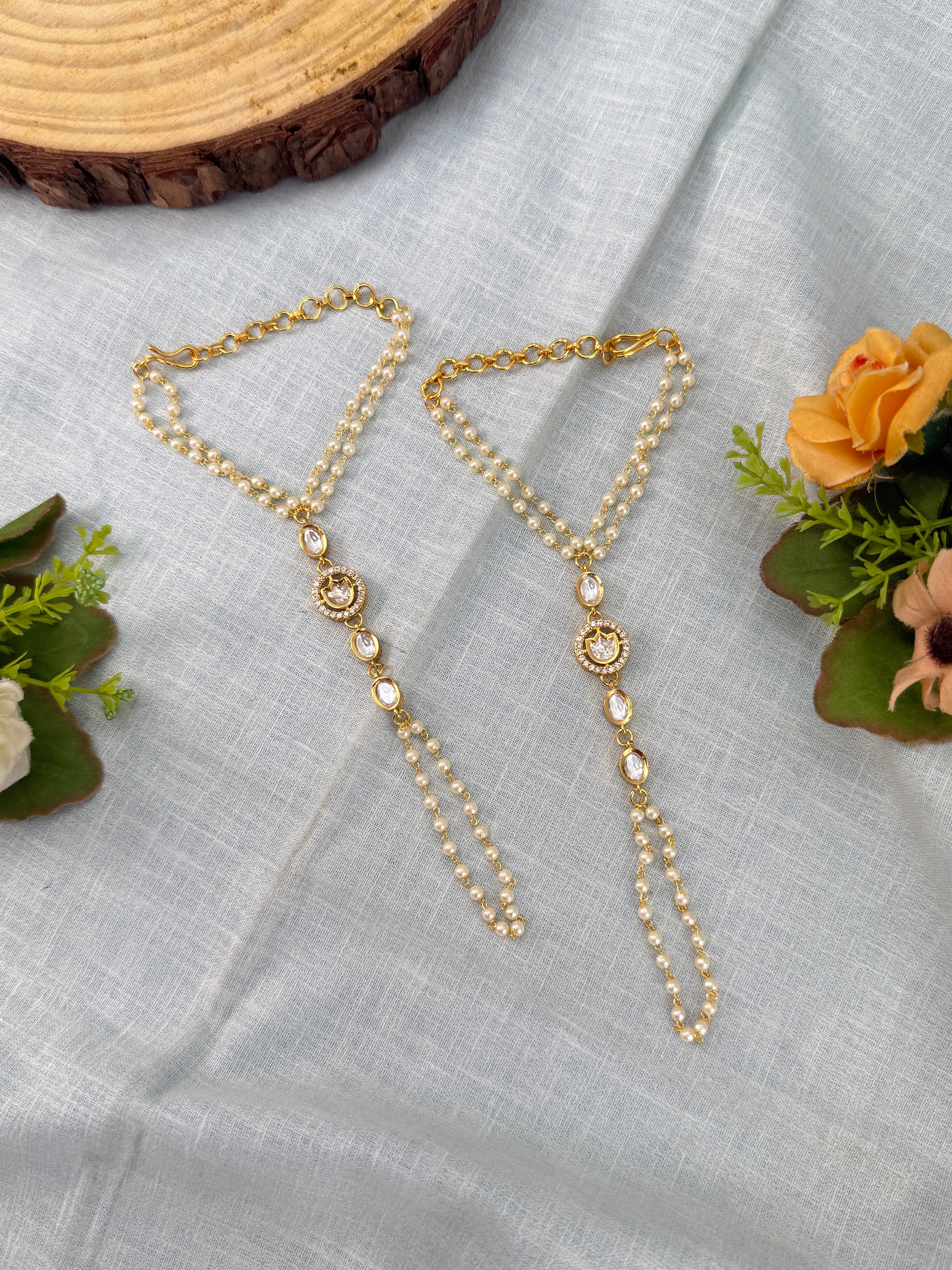 Kundan Haath Paan Designer | F0068