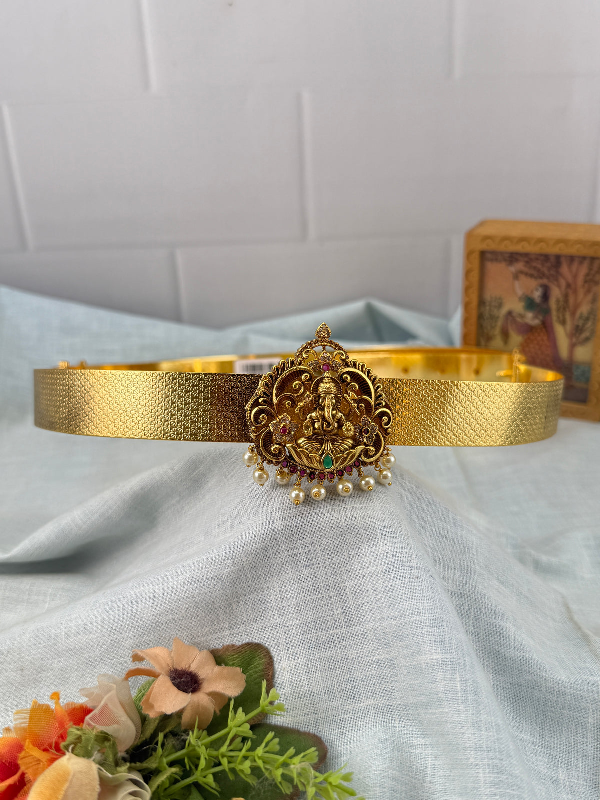 Antique Vaddanam Kamarbandh Single Pendant | V0043