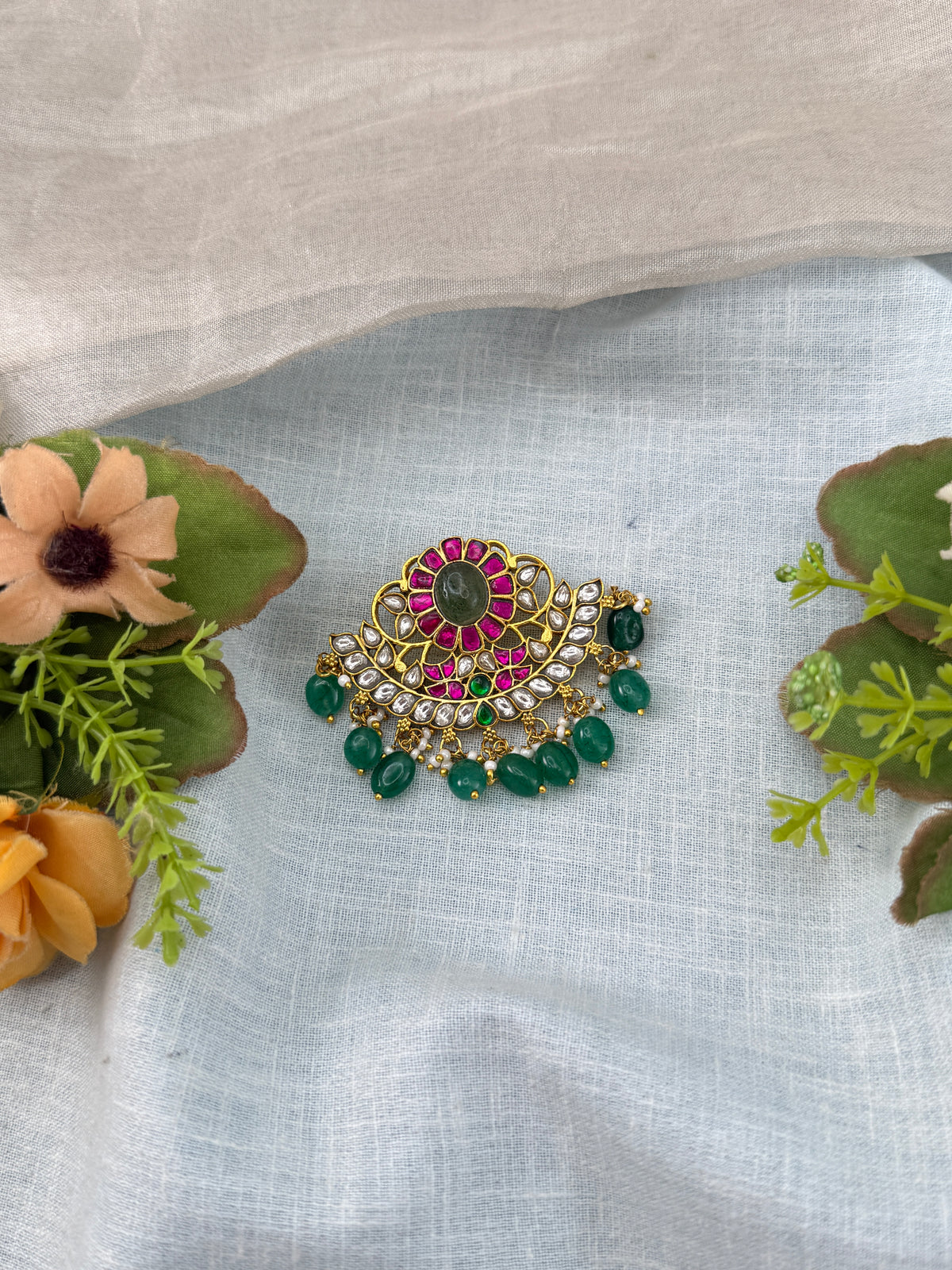 Traditional Jade Bille hair accessory for women