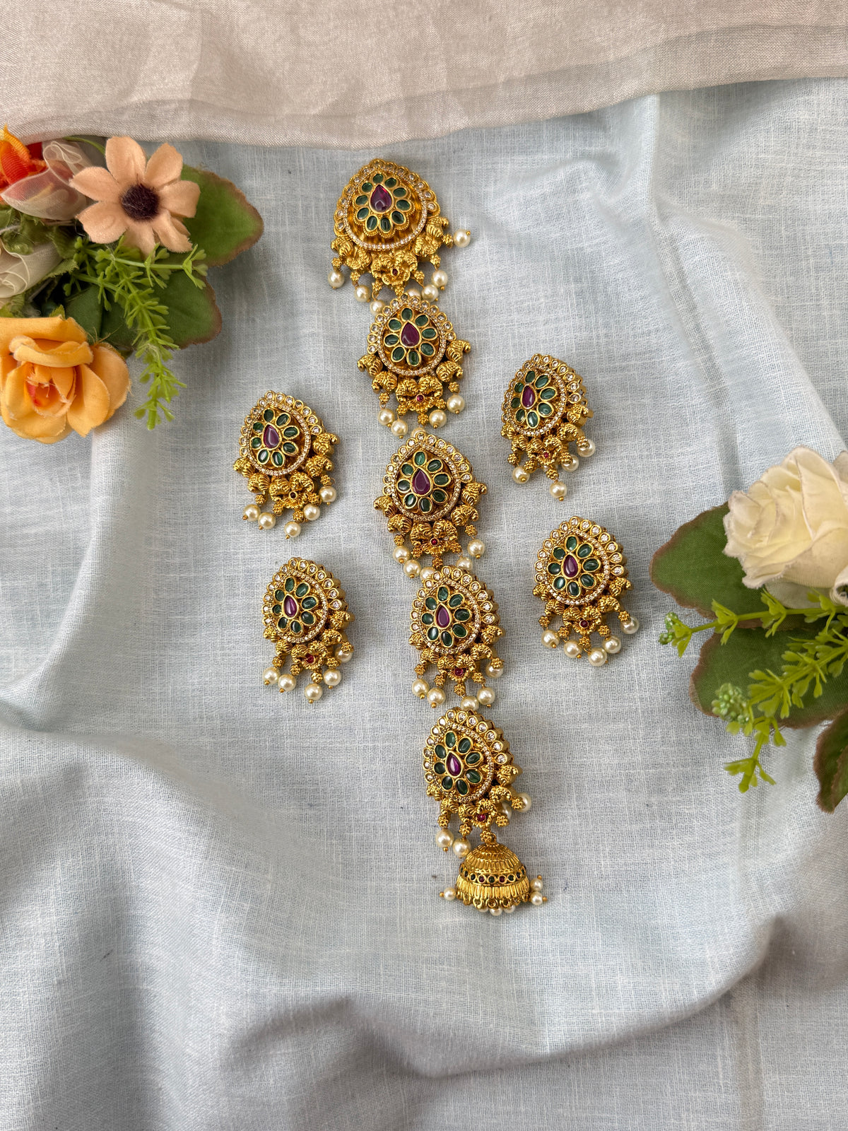 Traditional Jade Bille hair accessory for women