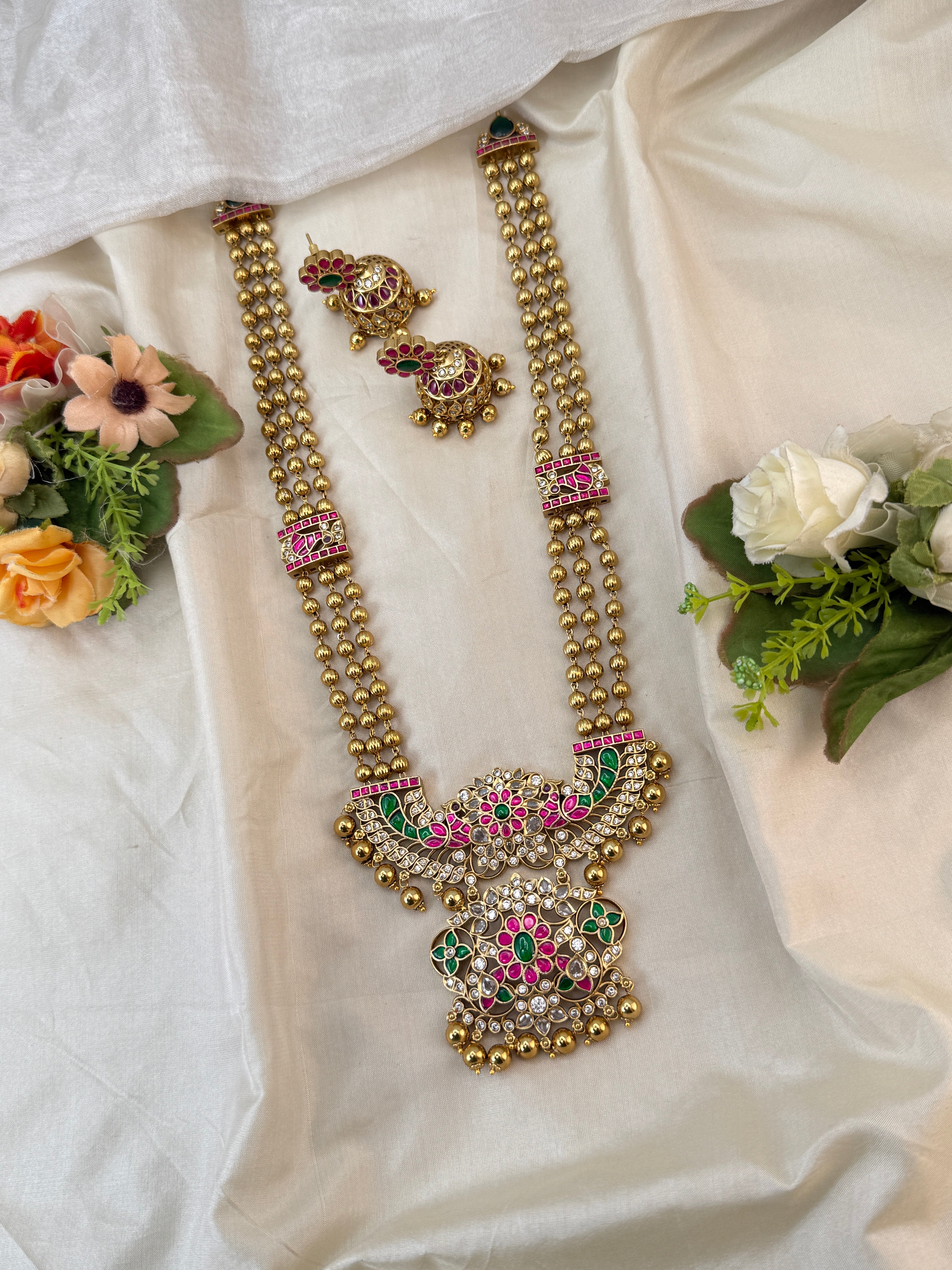 Antique Gold Necklace for Women – Traditional Ethnic Jewelry Online, bridal necklaces online