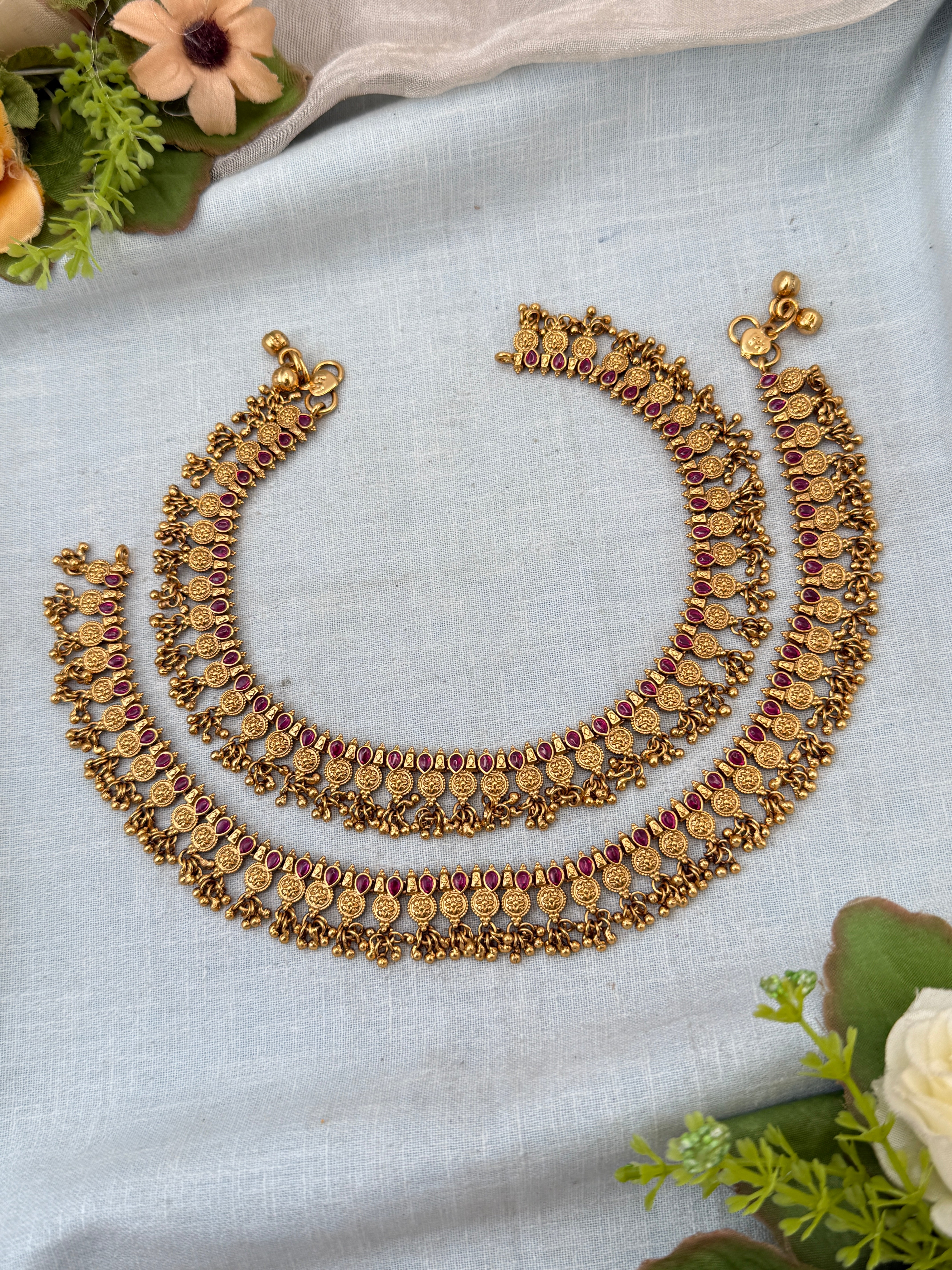 anklet, bridal payal, payal for brides