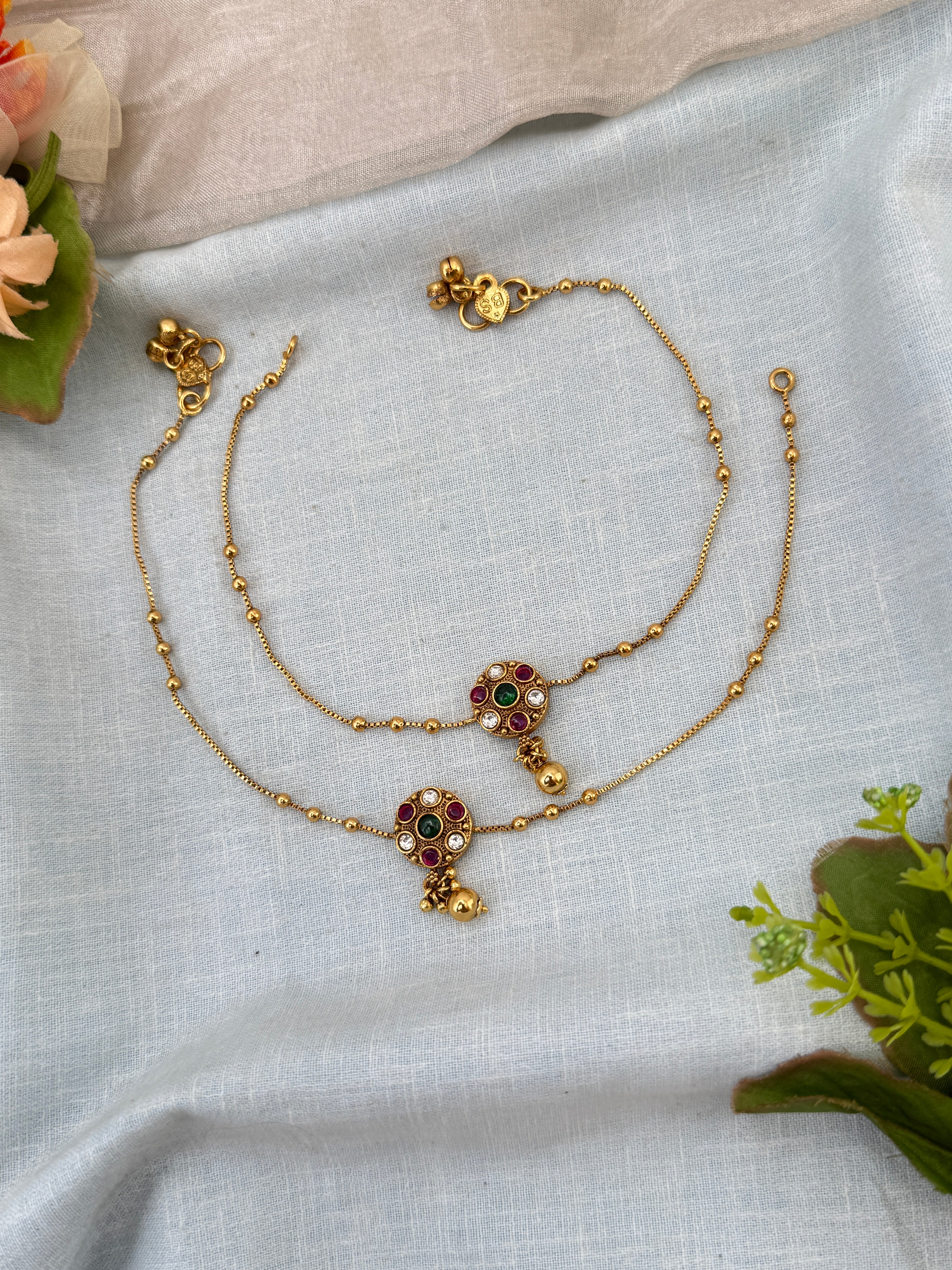 anklet, bridal payal, payal for brides