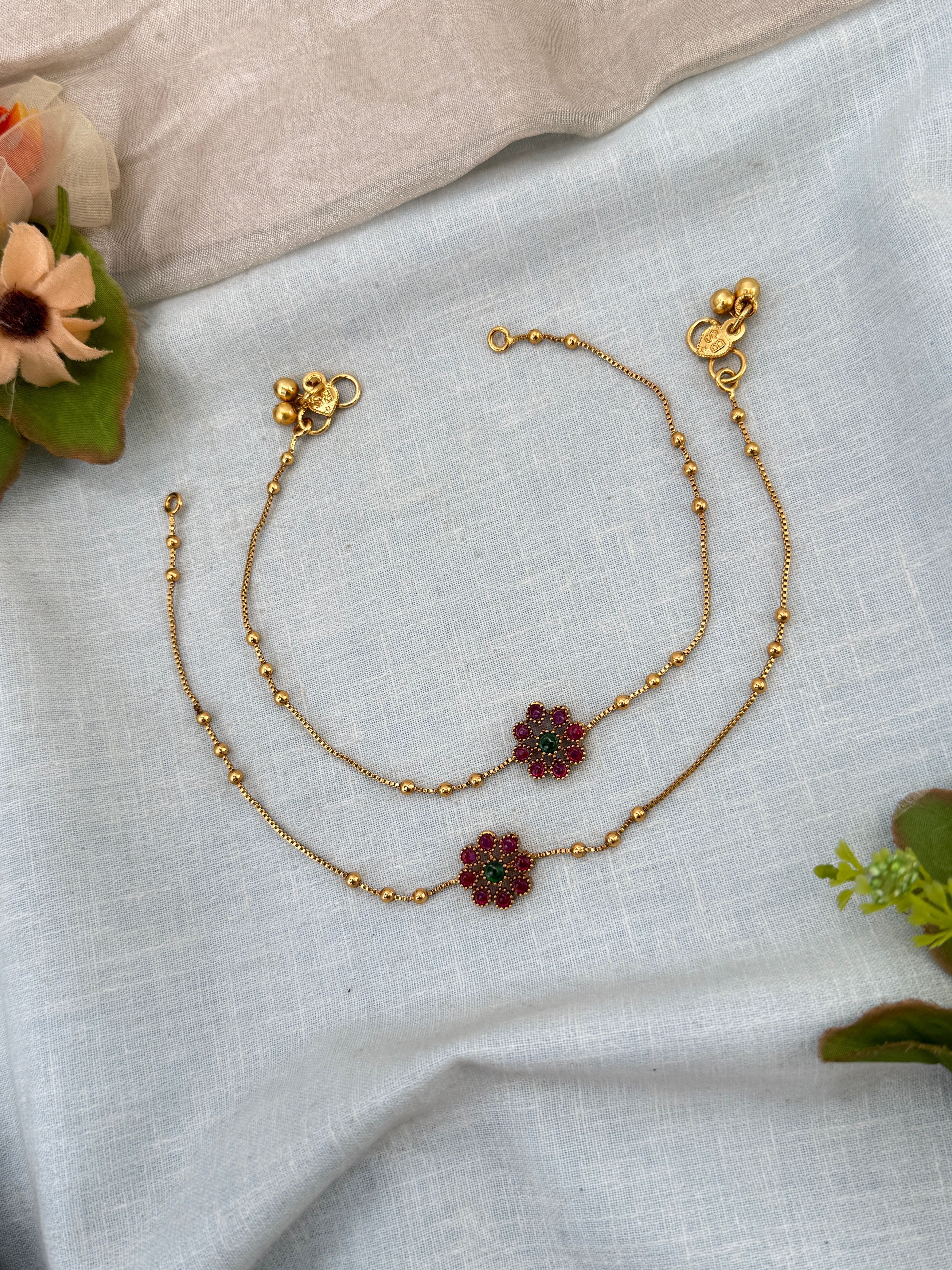 anklet, bridal payal, payal for brides