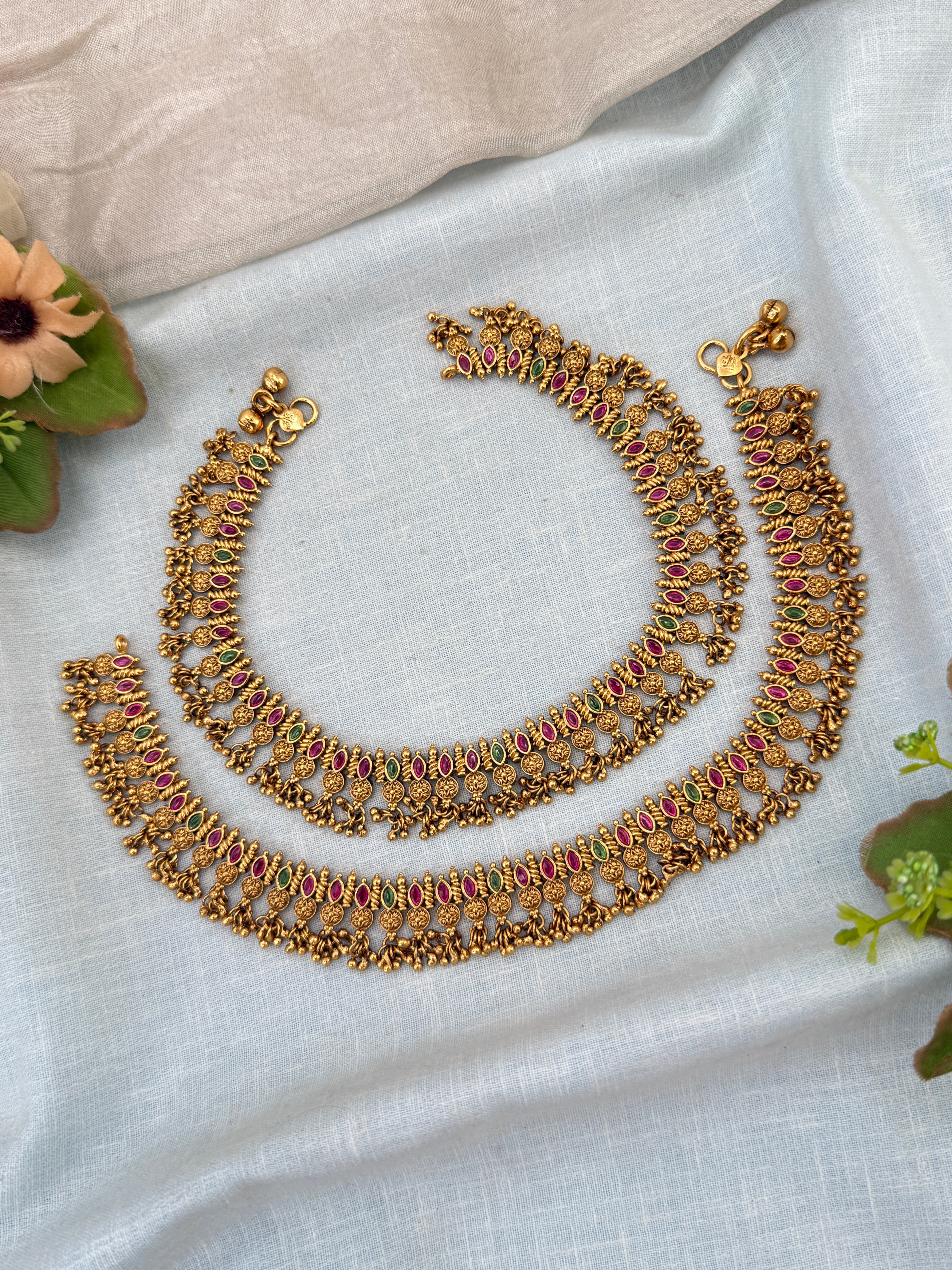 anklet, bridal payal, payal for brides