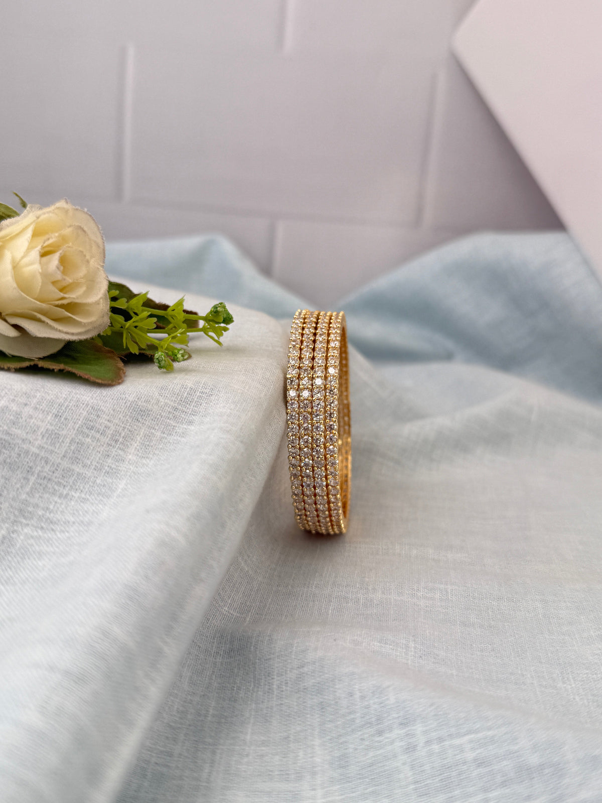 Antique temple style bridal bangles for women by Mahila