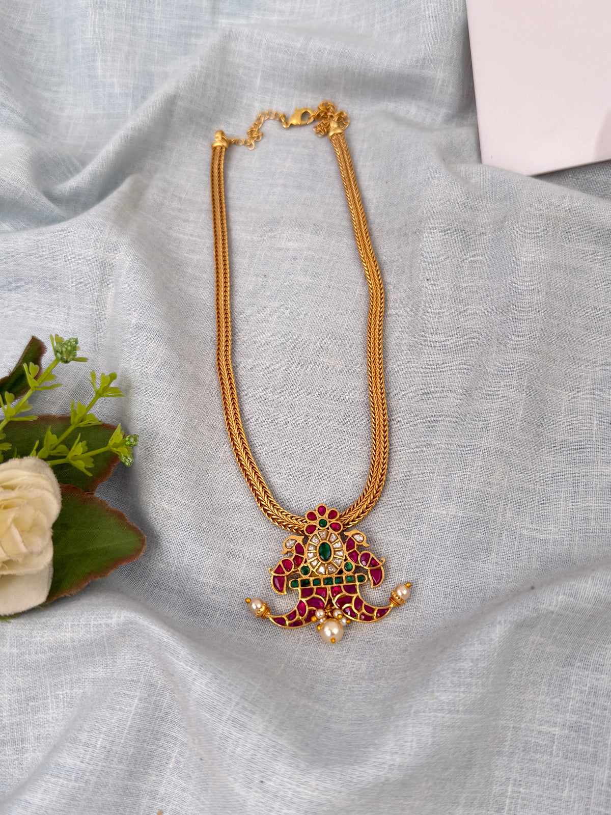 Jadau Kundan Designer Long Necklace | N0660