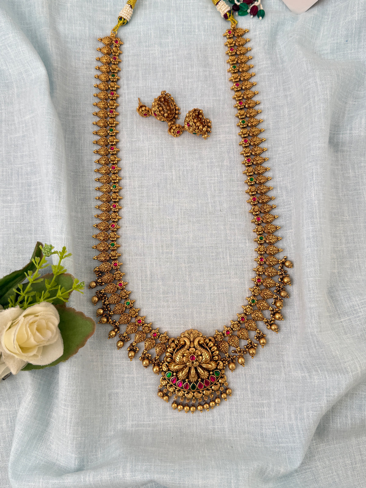 Antique temple necklace for women