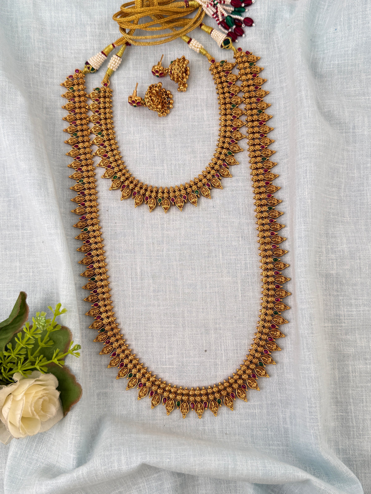 Antique temple necklace for women