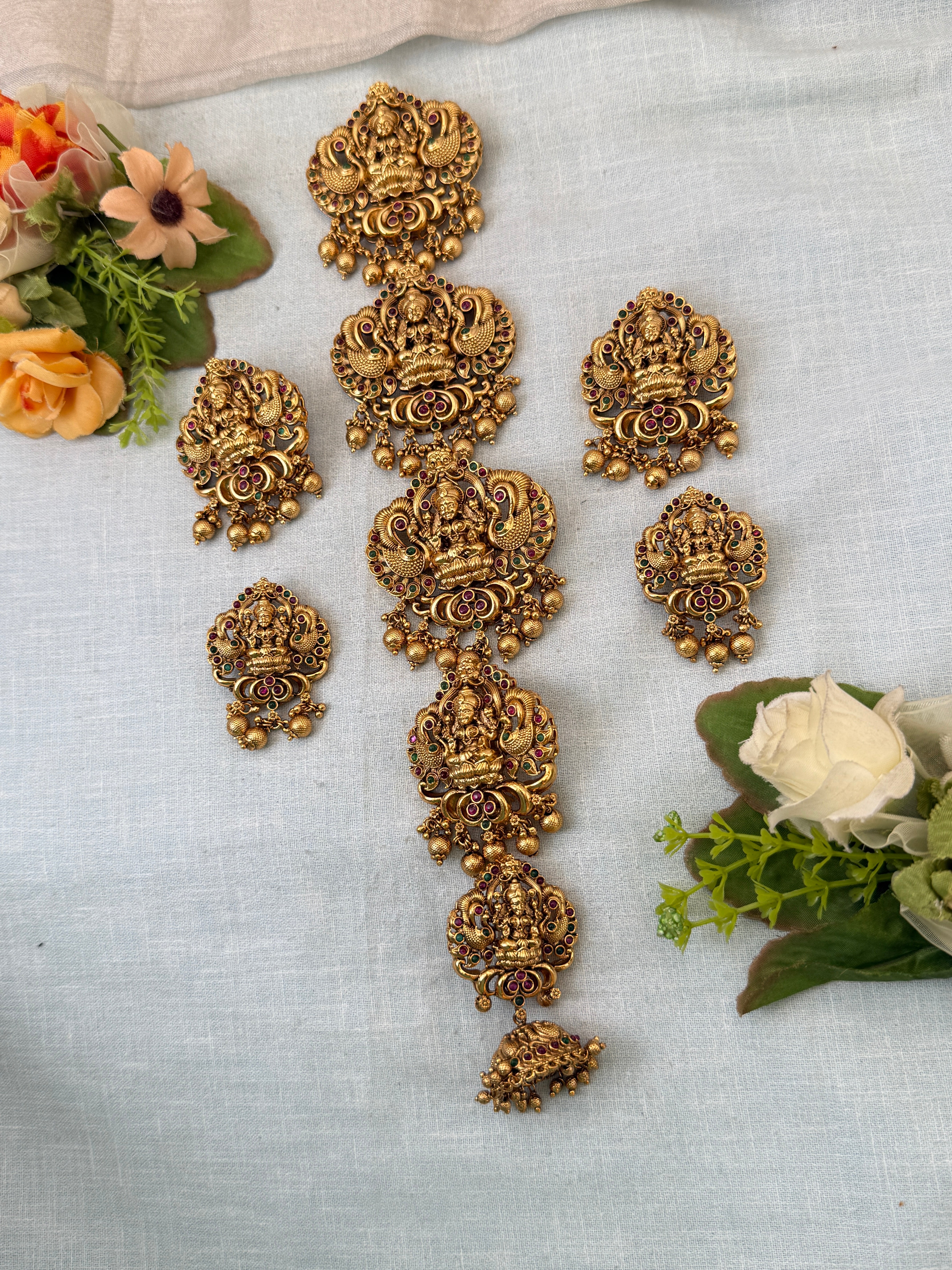 Traditional Gold Jadebille – South Indian Bridal Hair Accessory, jadebille, hair choti
