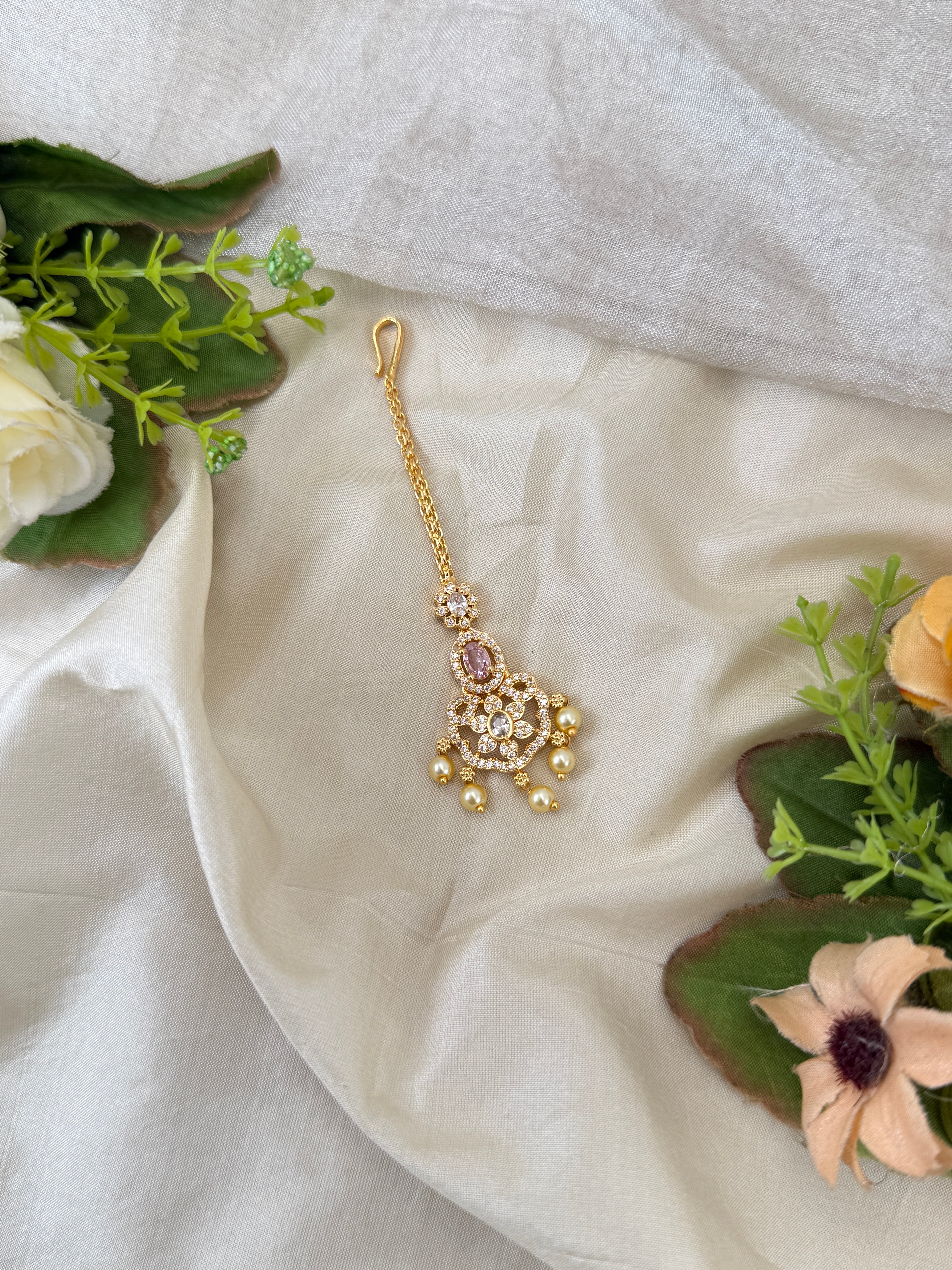 Traditional Gold Jadebille – South Indian Bridal Hair Accessory, jadebille, hair choti