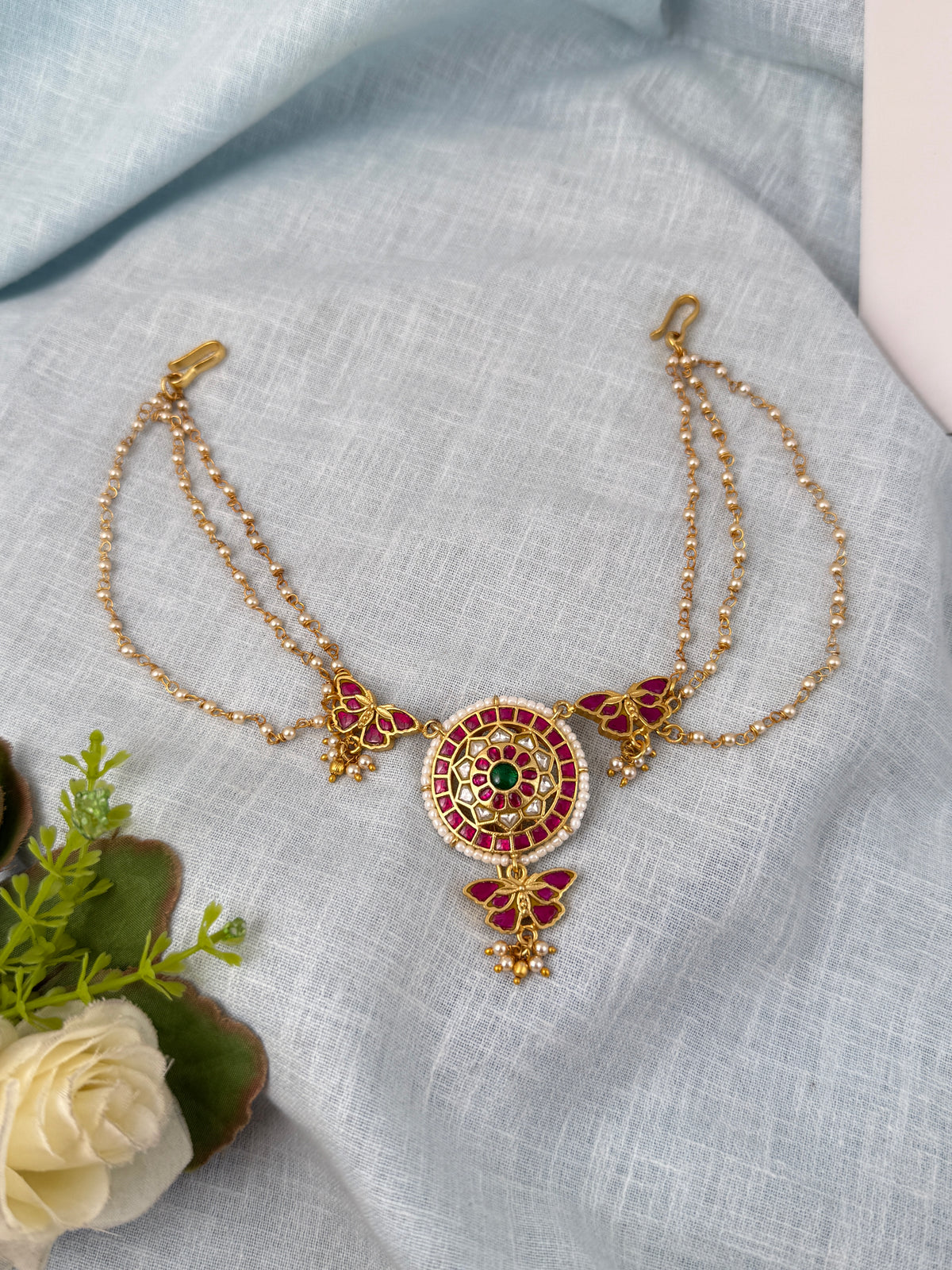 Traditional Jade Bille hair accessory for women