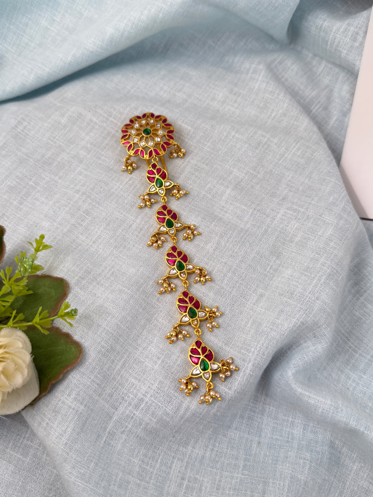 Traditional Jade Bille hair accessory for women