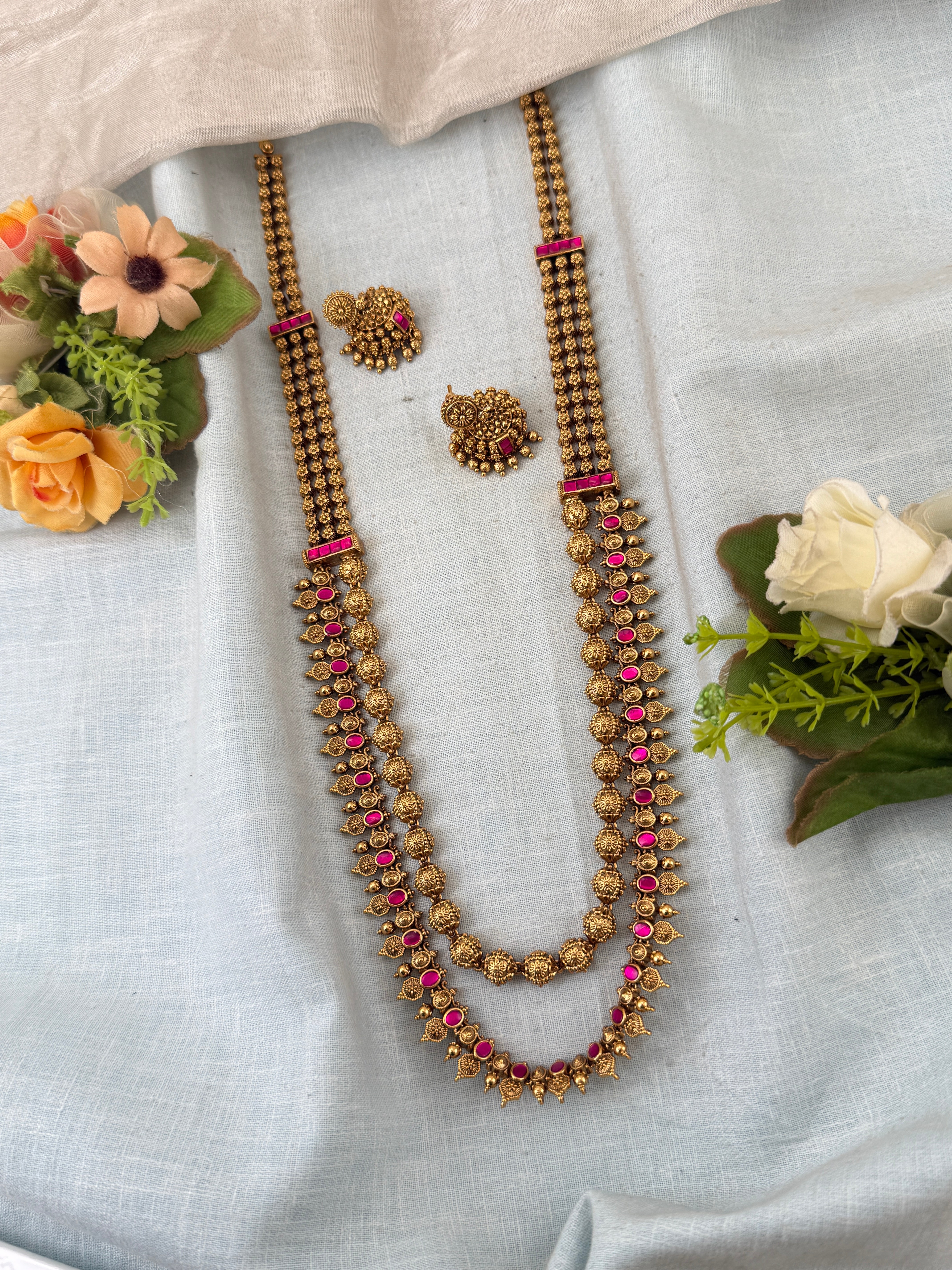 Traditional Gold Jadebille – South Indian Bridal Hair Accessory, jadebille, hair choti
