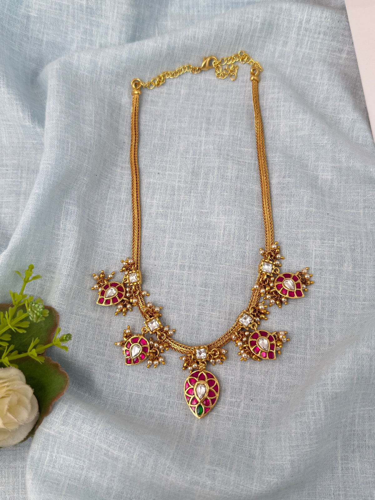 Royal Jadau Kundan necklace for women
