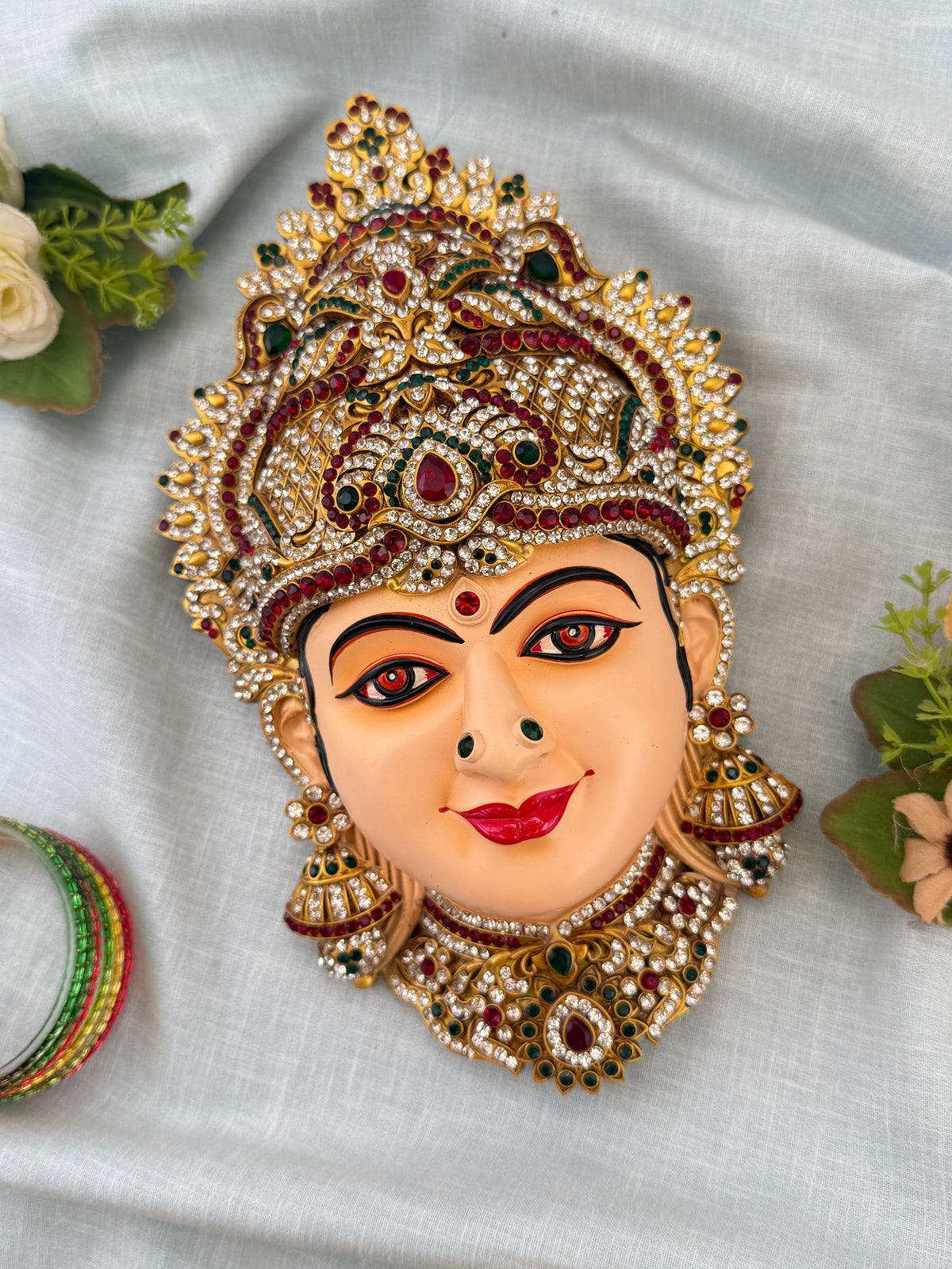 Lakshmi Devi Idol Pure Brass 10 Inches 001