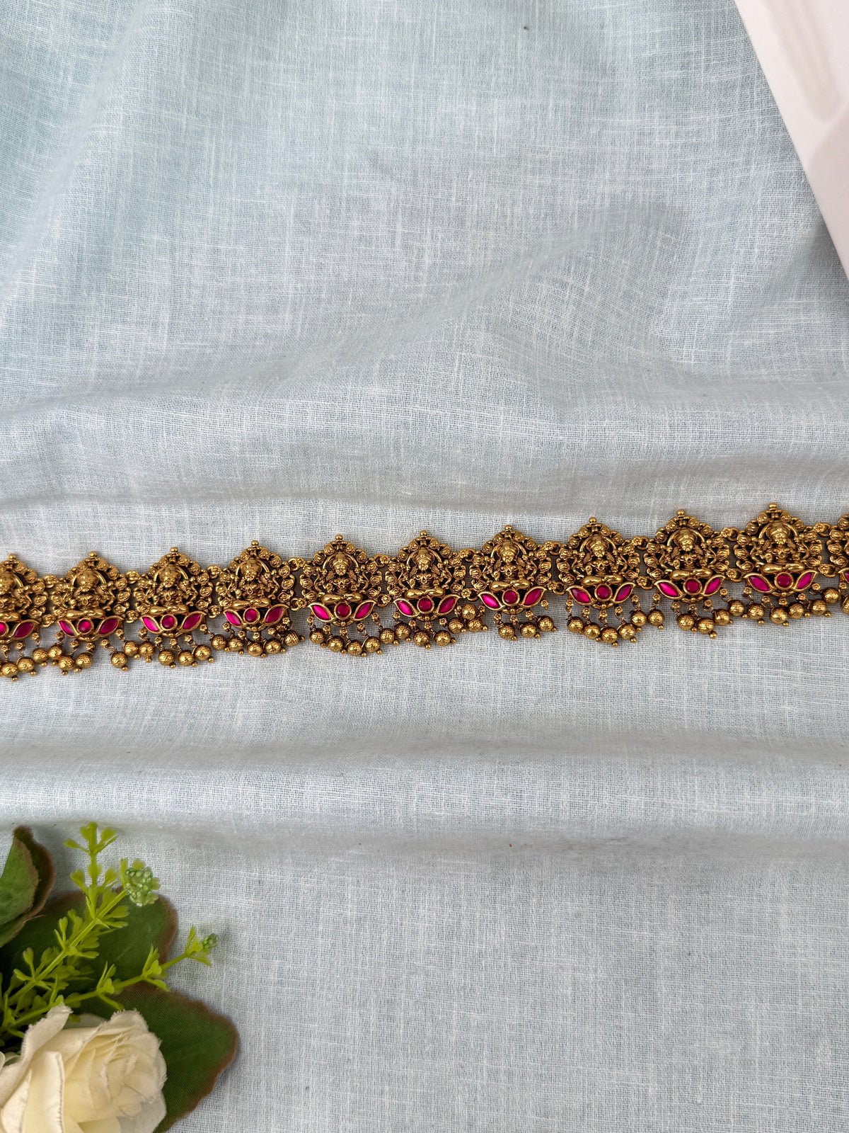 Antique Lakshmi Grand Vaddanam Kamarbandh | V043